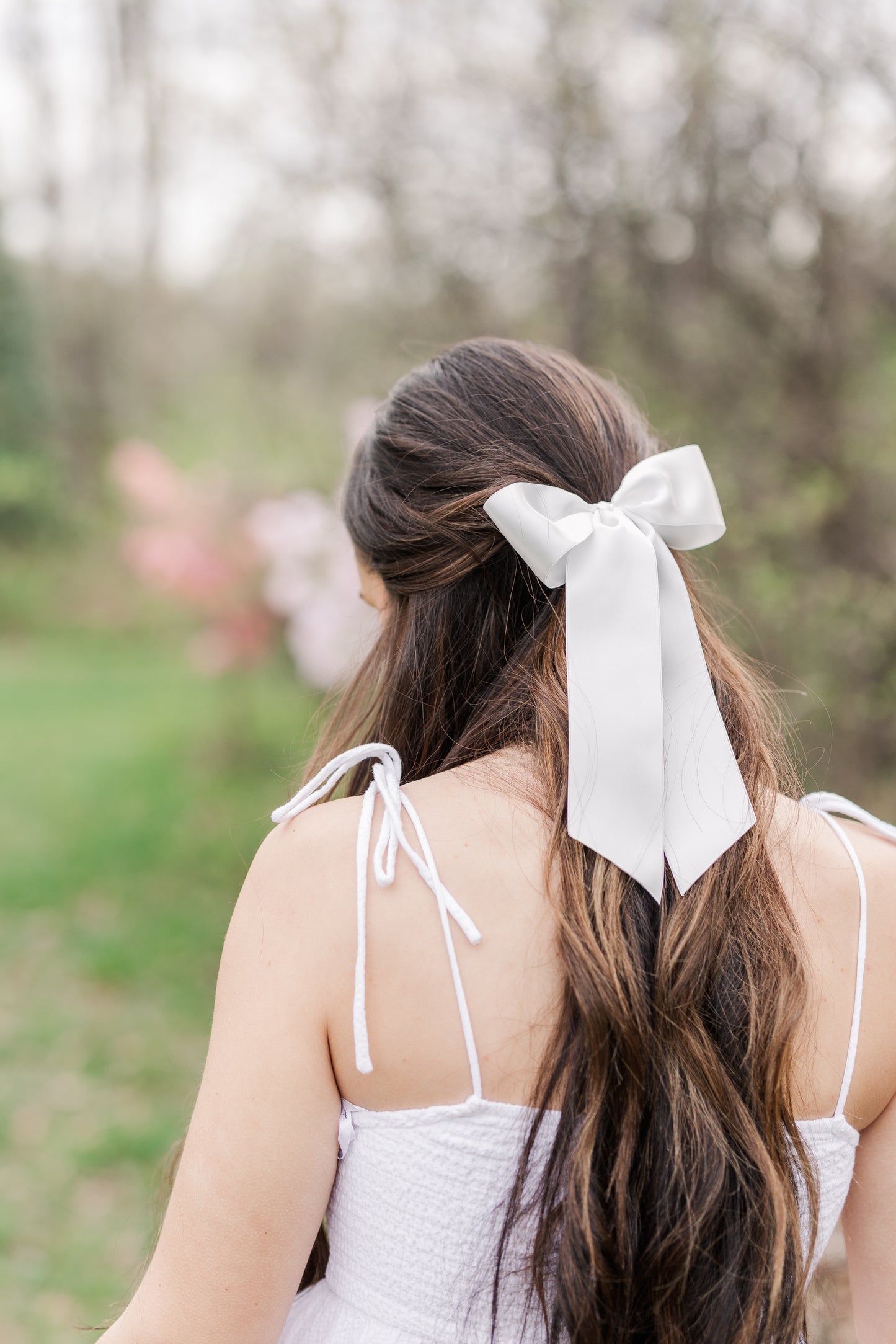 Wren Signature Satin Bow Barrette