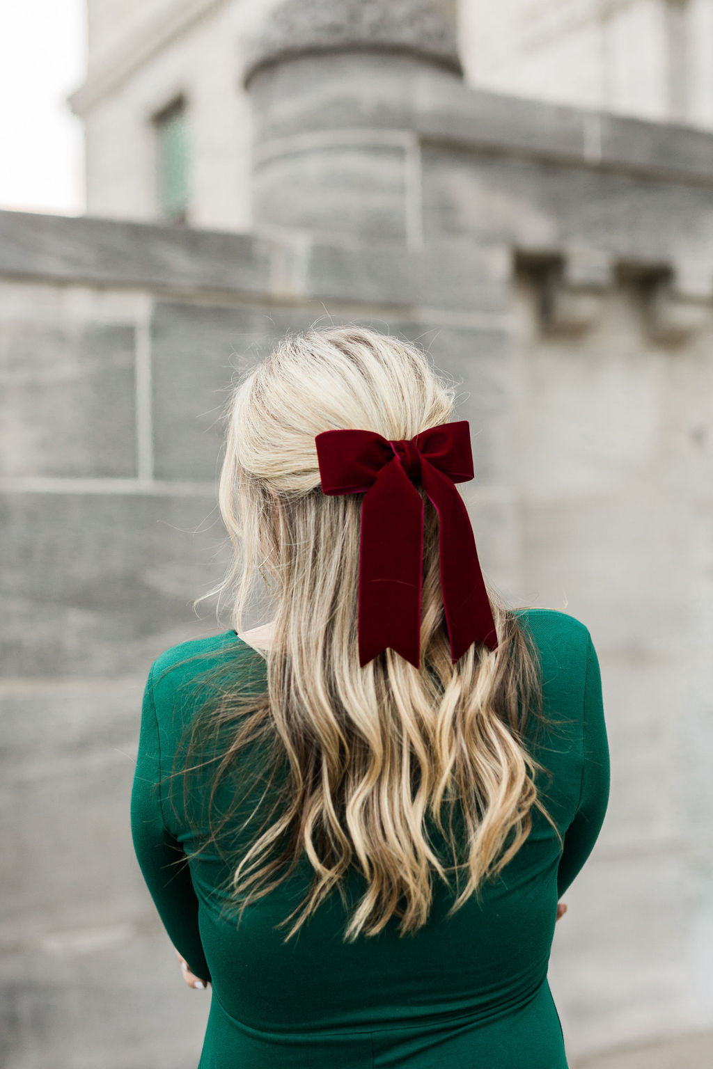 Bailee Velvet Bow