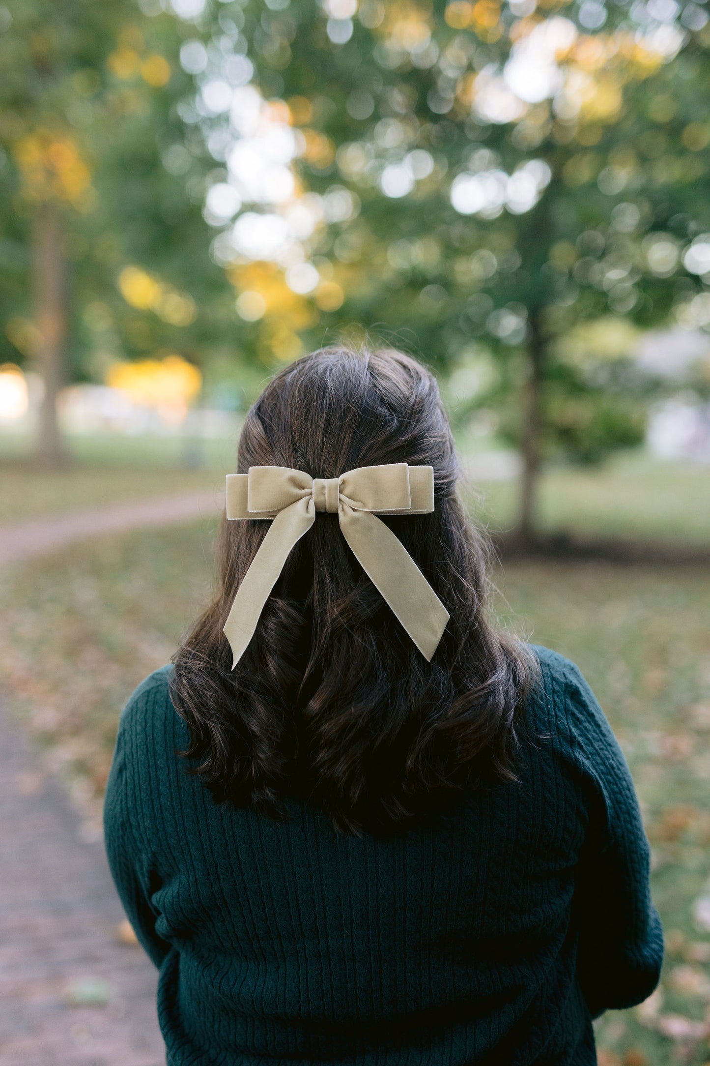 Judy Velvet Bow