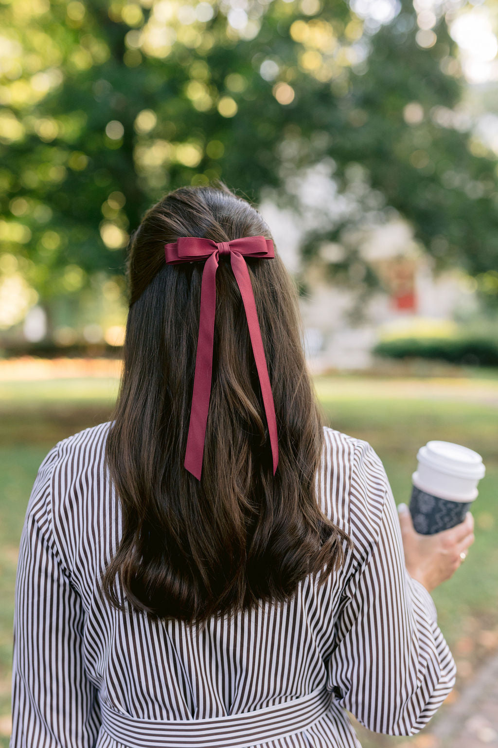 Micro Alice Matte Satin Bow