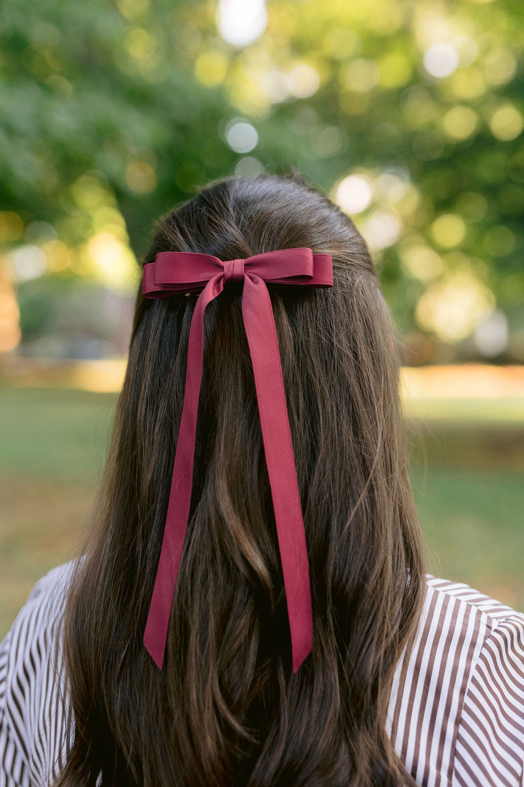 Micro Alice Matte Satin Bow