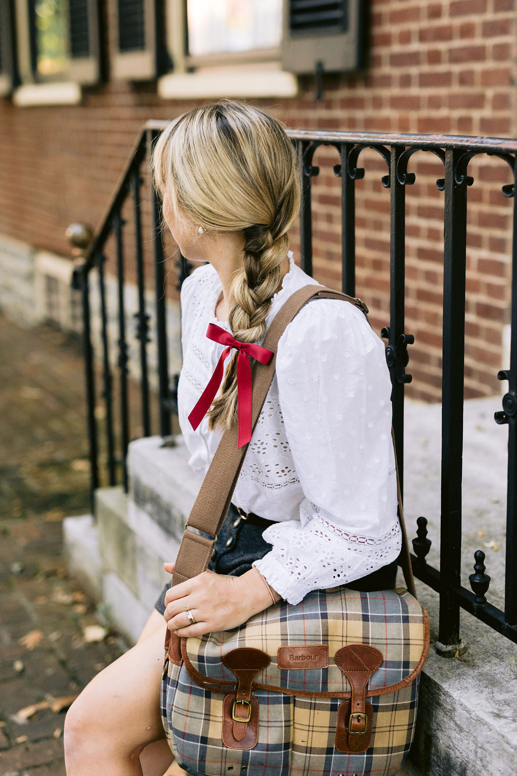 Micro Florence Matte Satin Bow