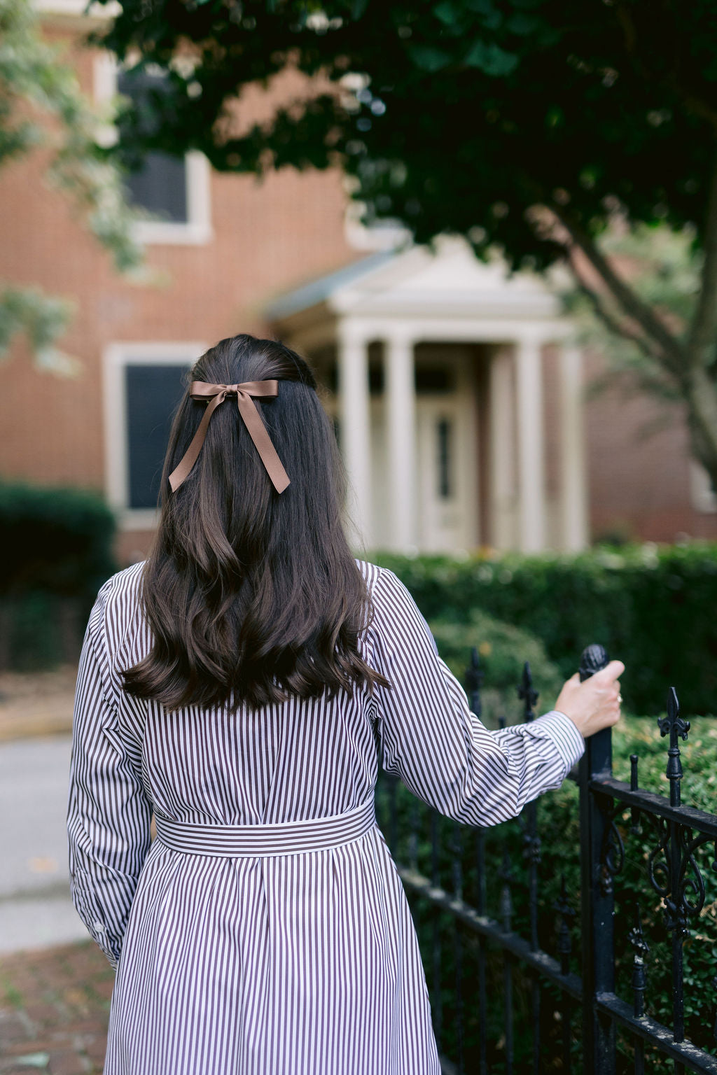 Micro Florence Matte Satin Bow