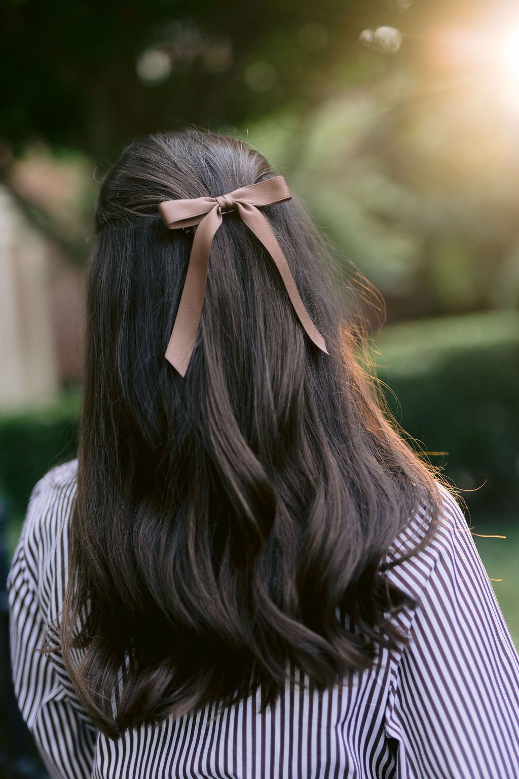 Micro Florence Matte Satin Bow