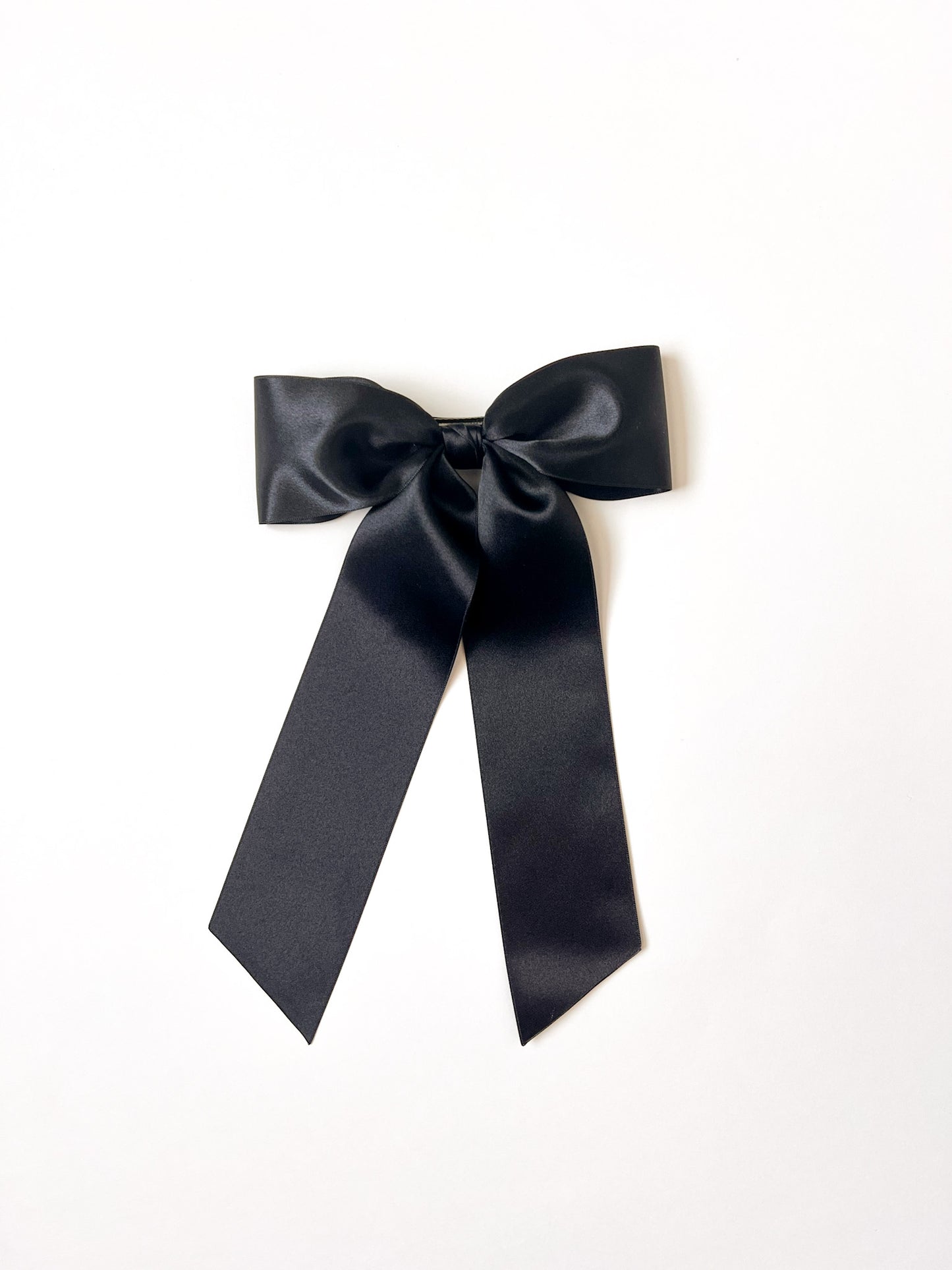 Wren Signature Satin Bow Barrette