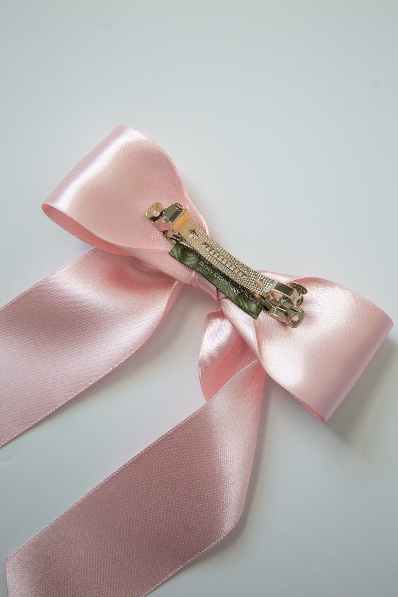 Wren Signature Satin Bow Barrette
