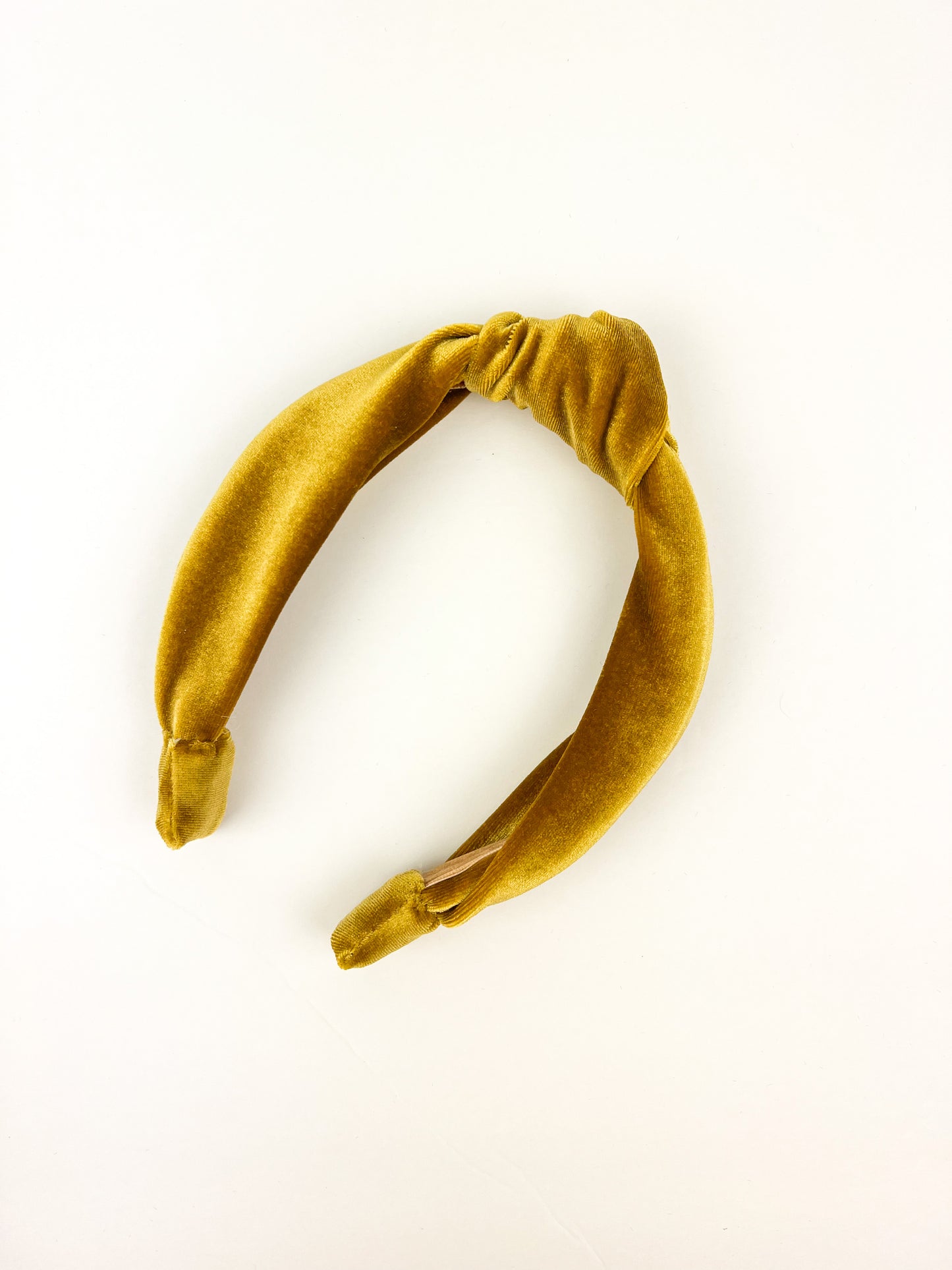 Velvet Top Knot Headband
