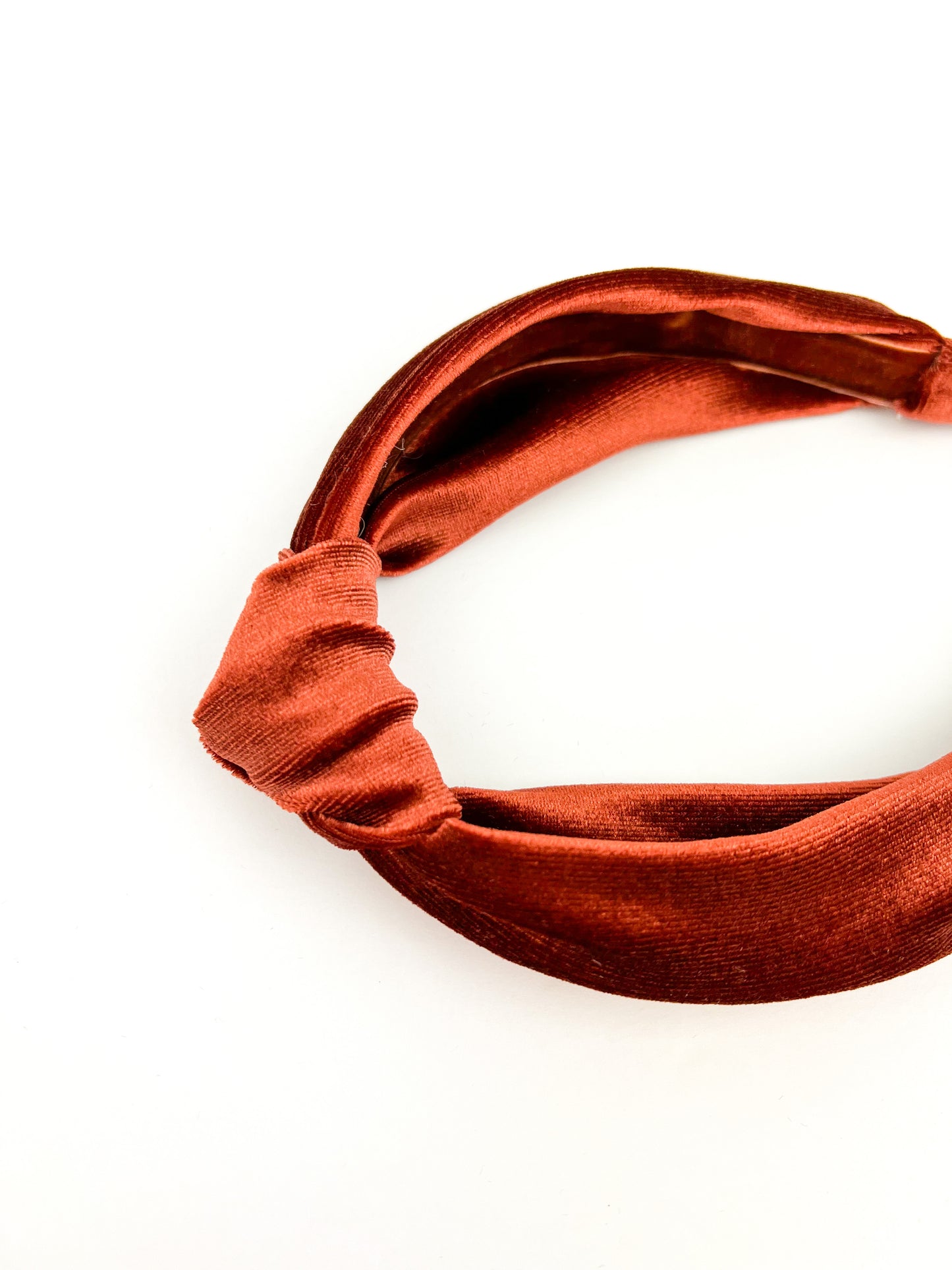 Velvet Top Knot Headband