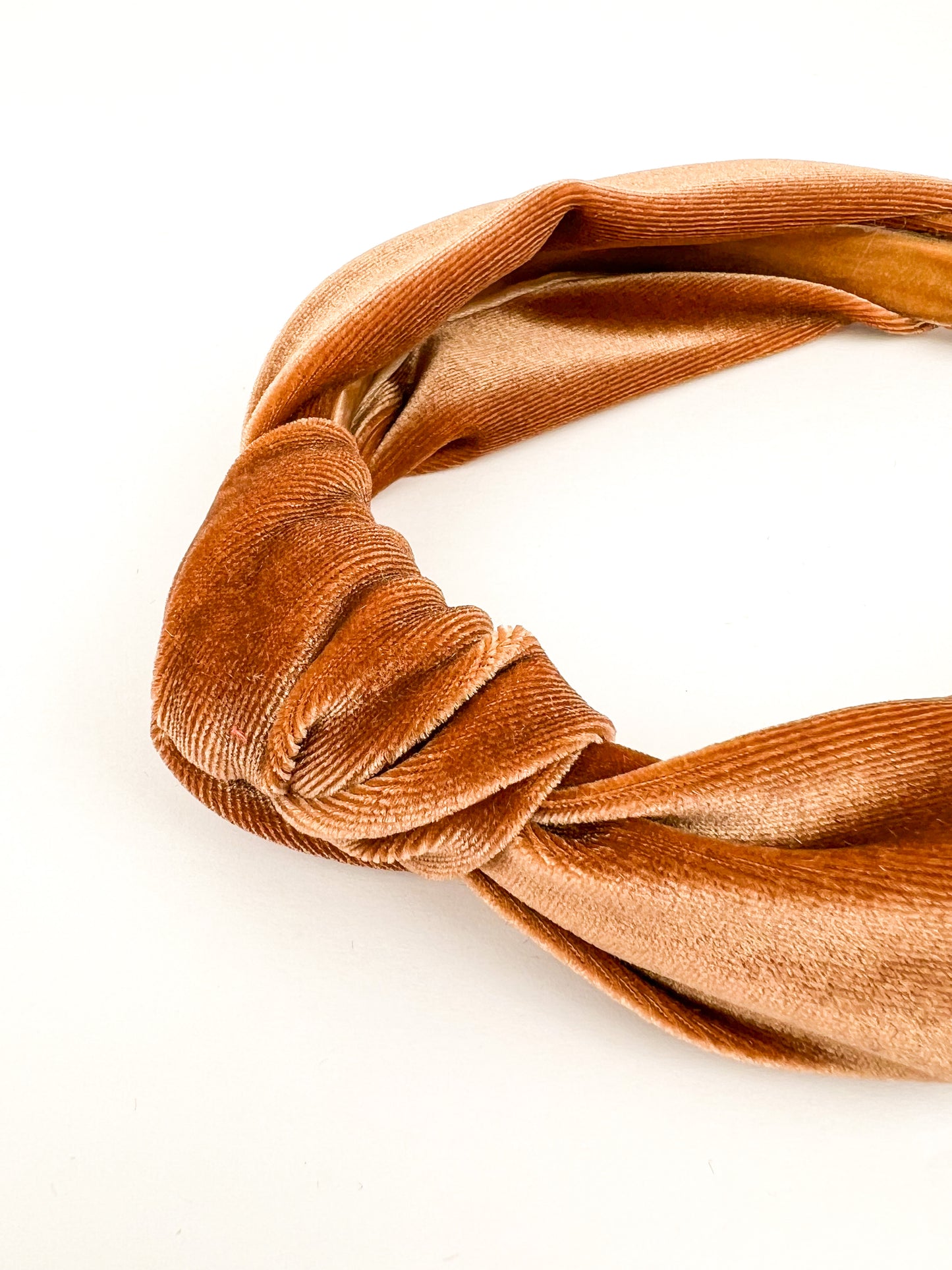 Velvet Top Knot Headband