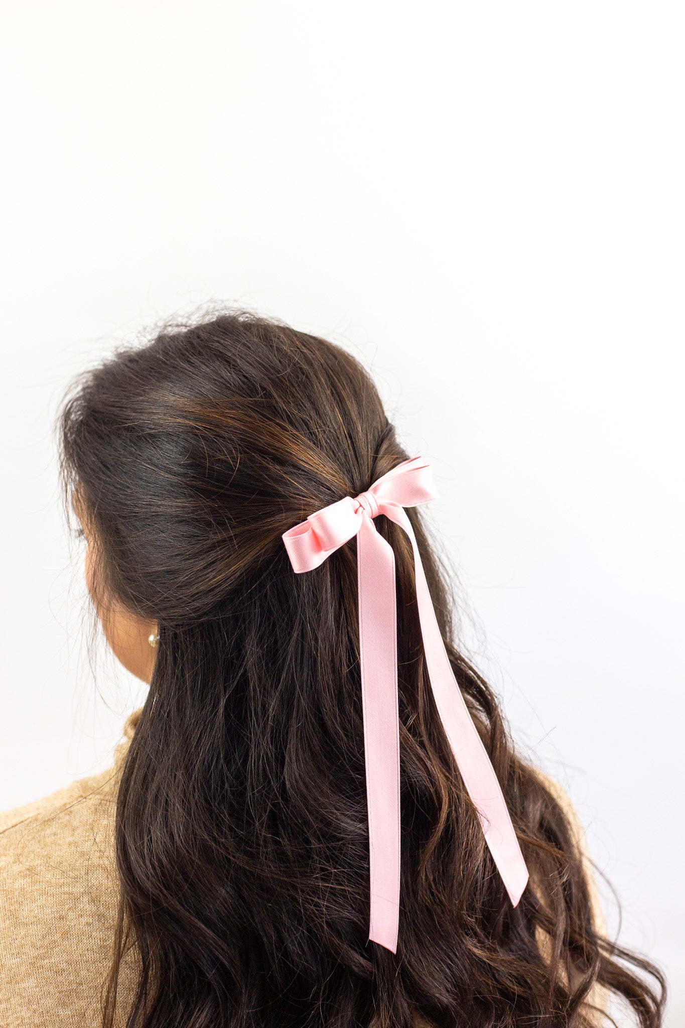 Micro Alice Matte Satin Bow