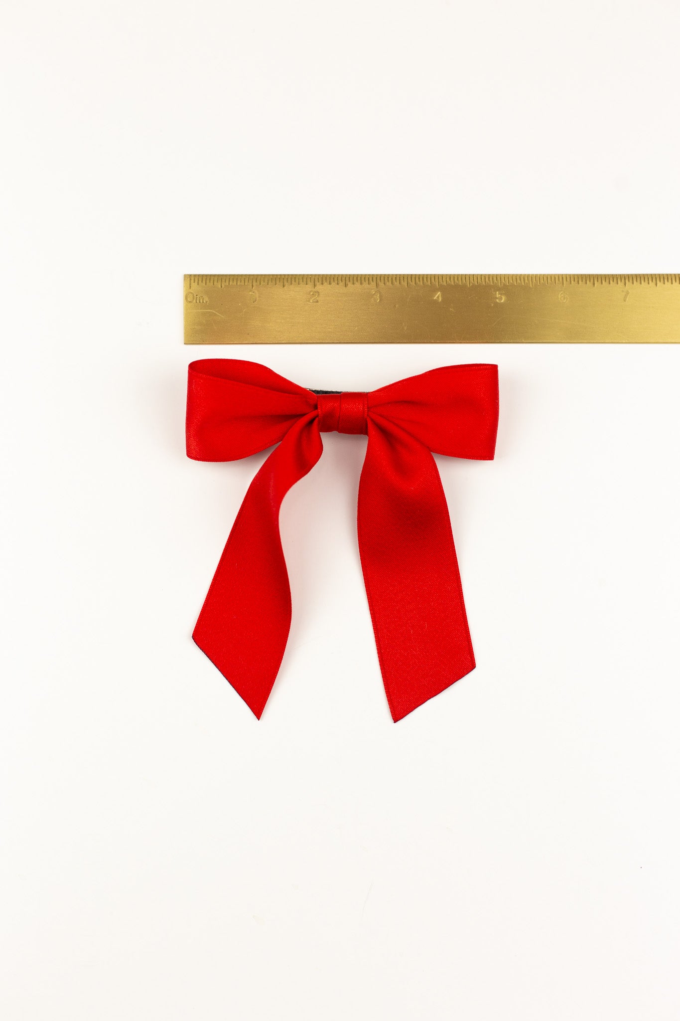 Delora Matte Satin Bow
