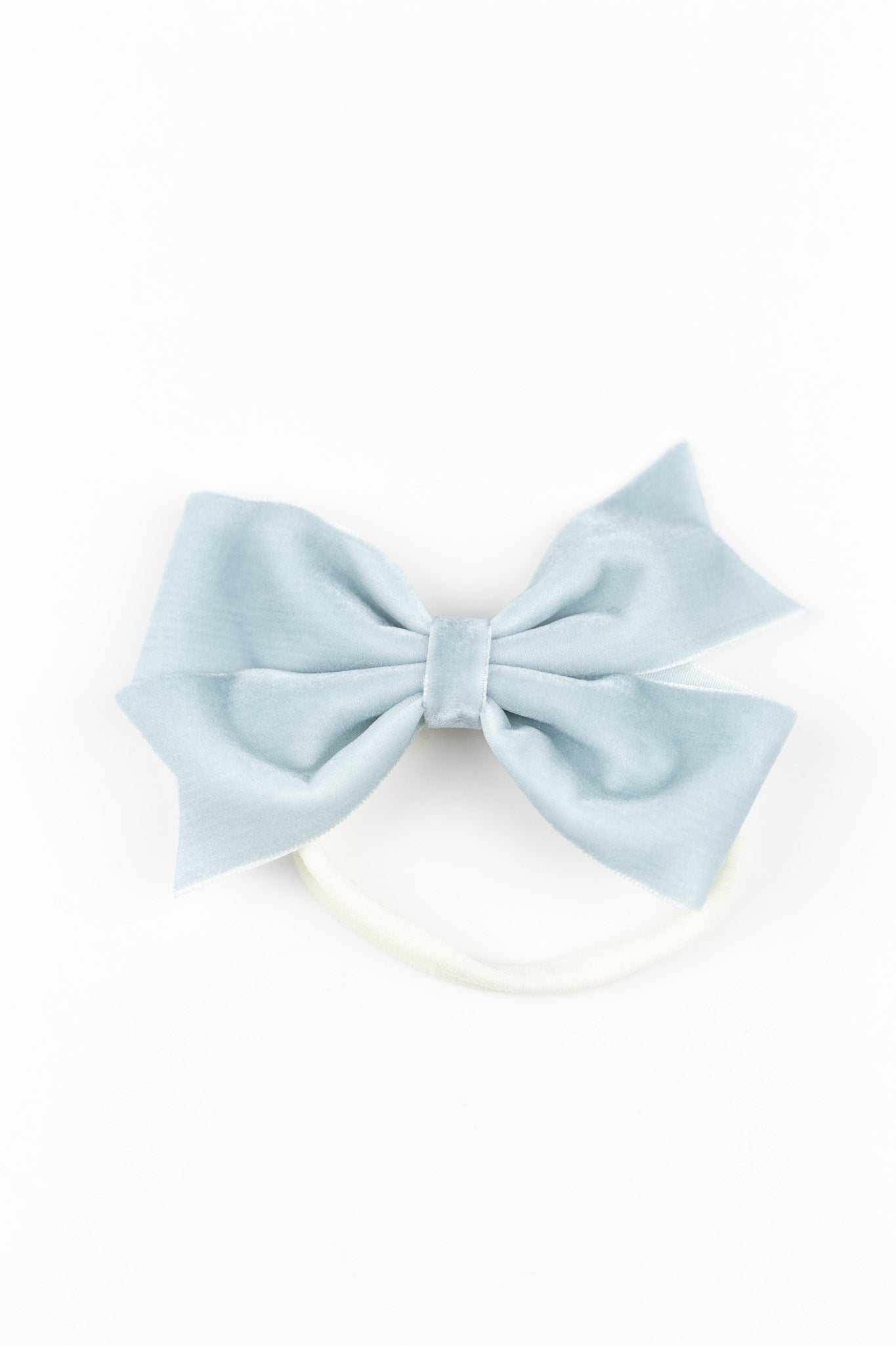 Anna Velvet Bow Baby Headband