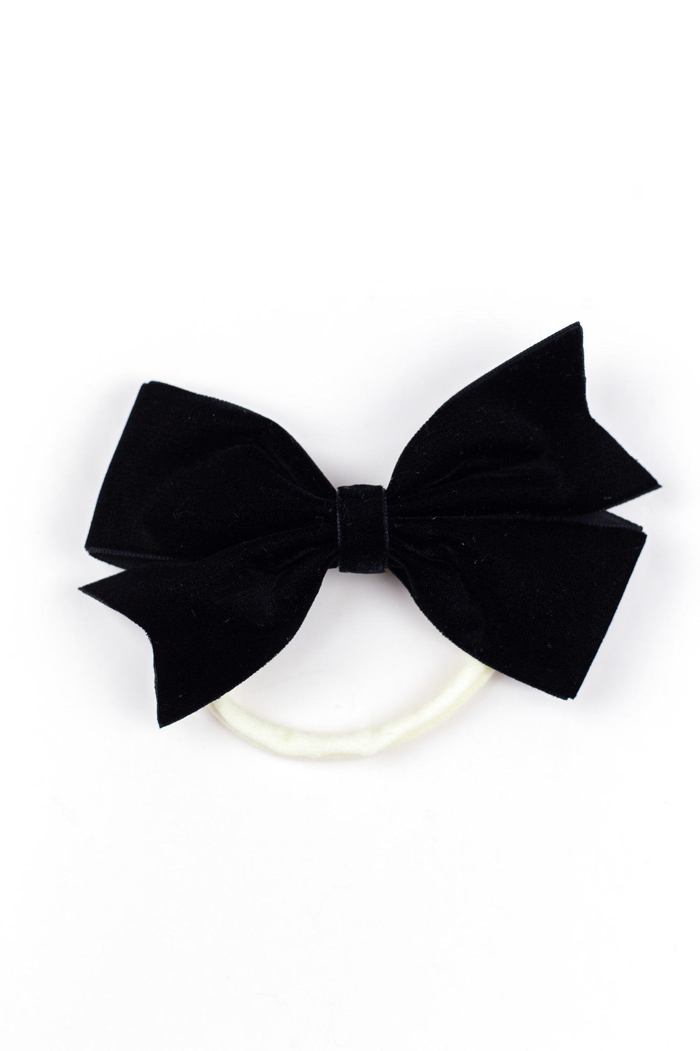 Anna Velvet Bow Baby Headband