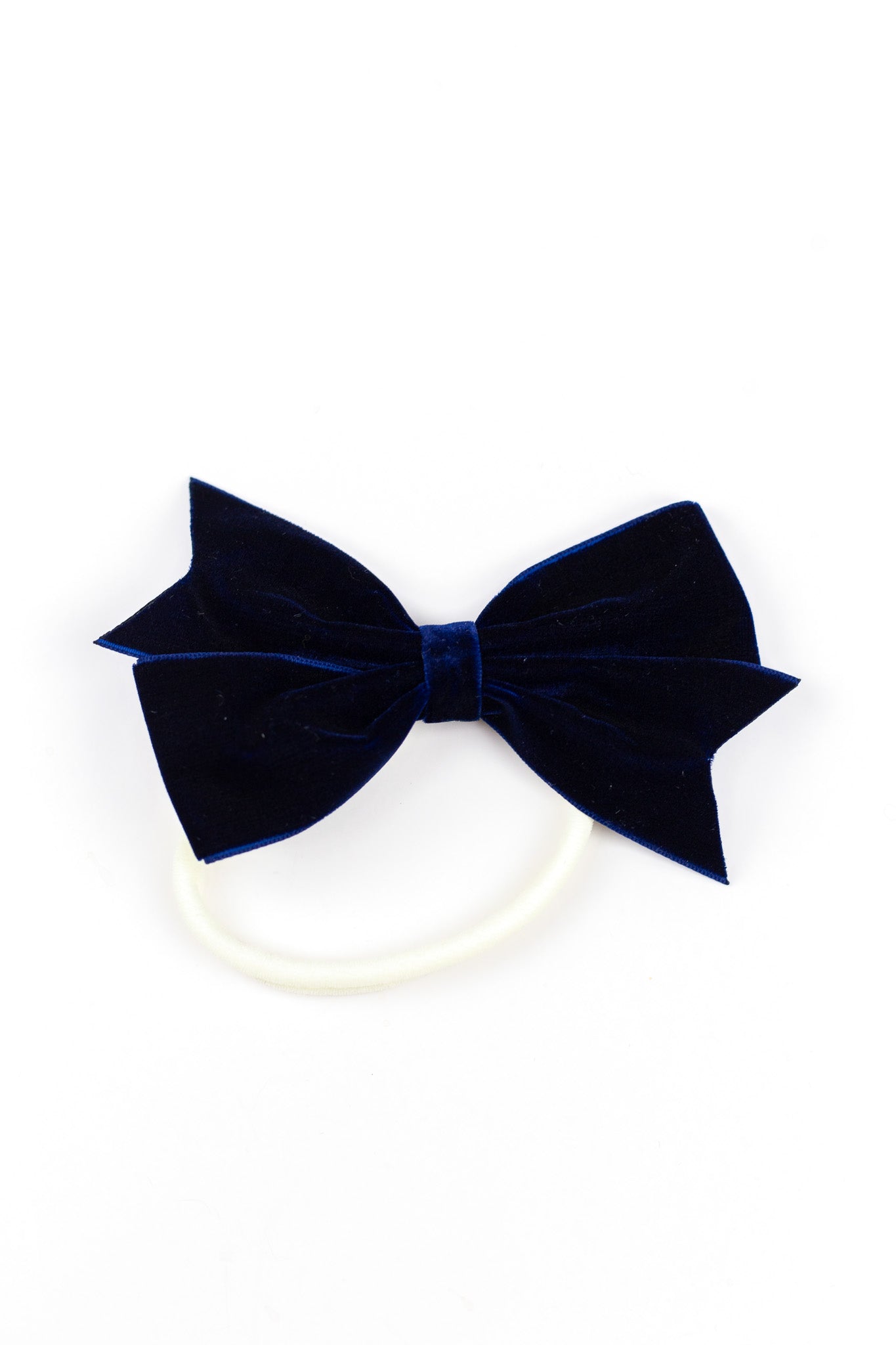 Anna Velvet Bow Baby Headband