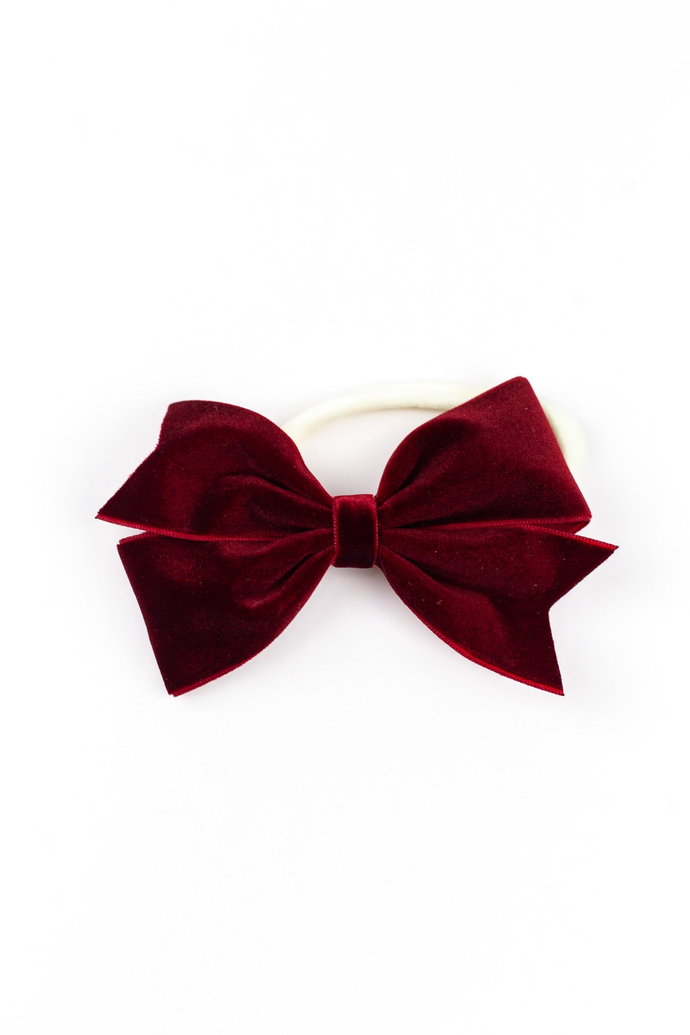 Anna Velvet Bow Baby Headband