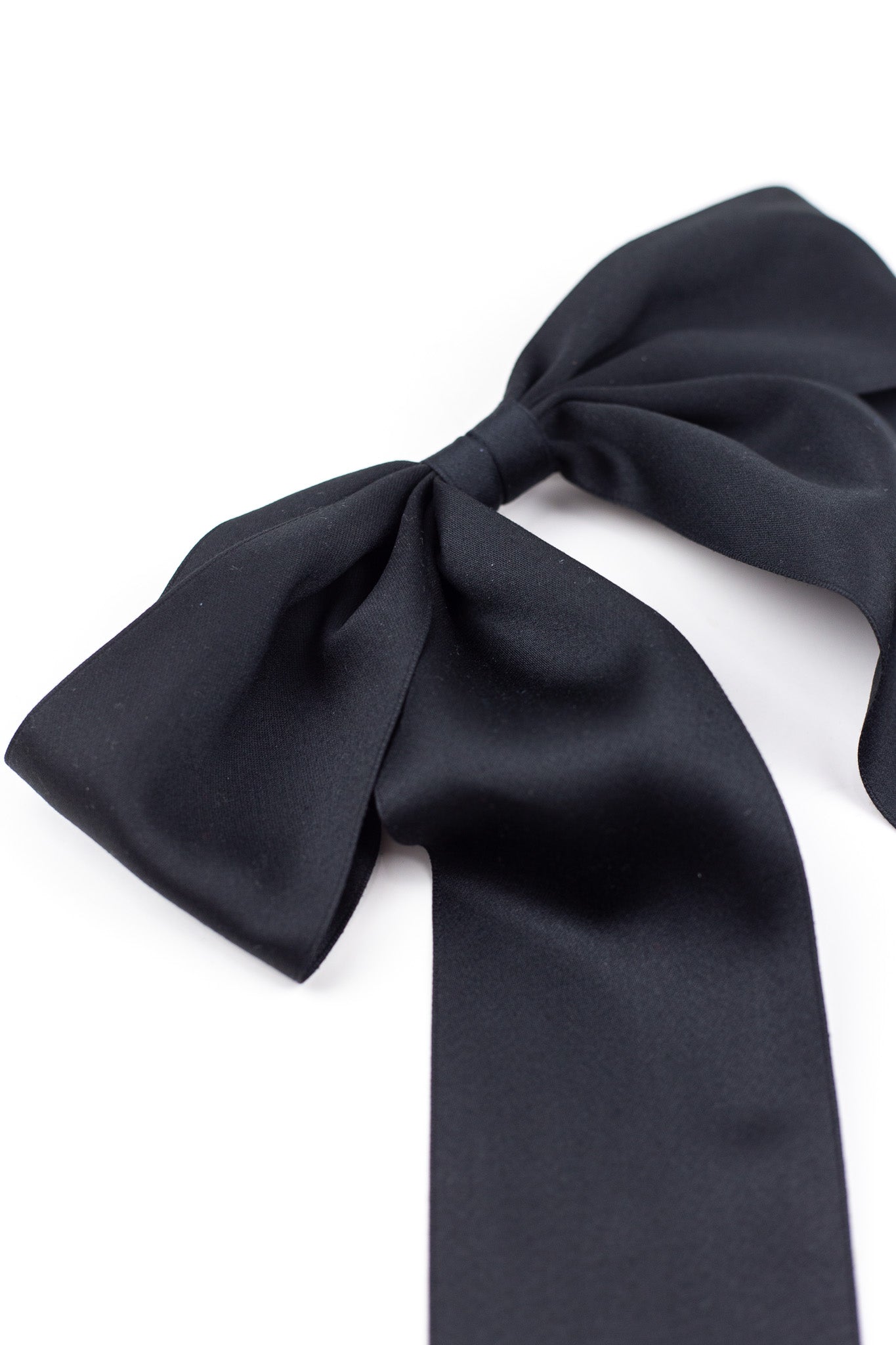 Oversized Bailee Matte Satin Bow