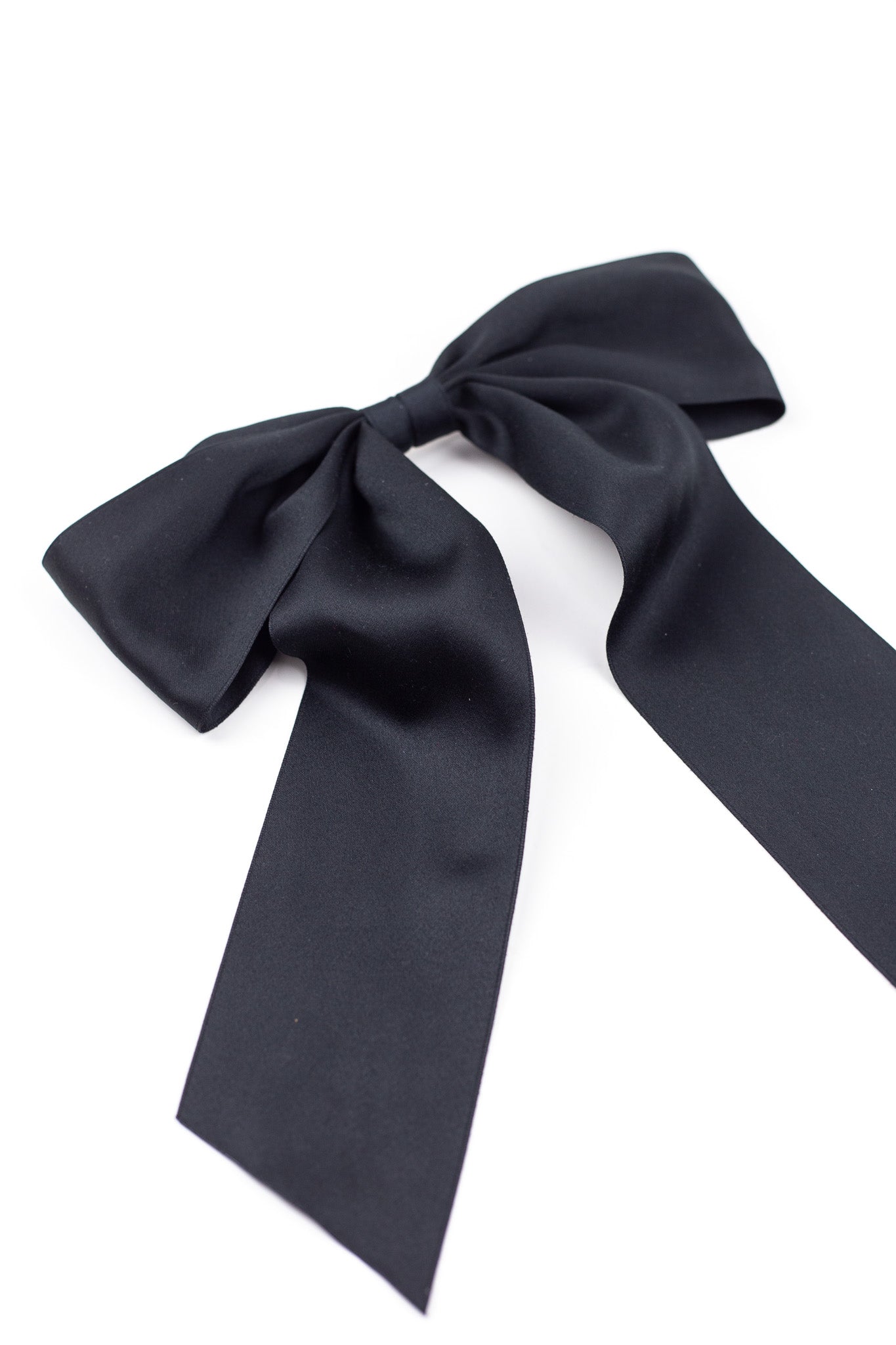 Oversized Bailee Matte Satin Bow