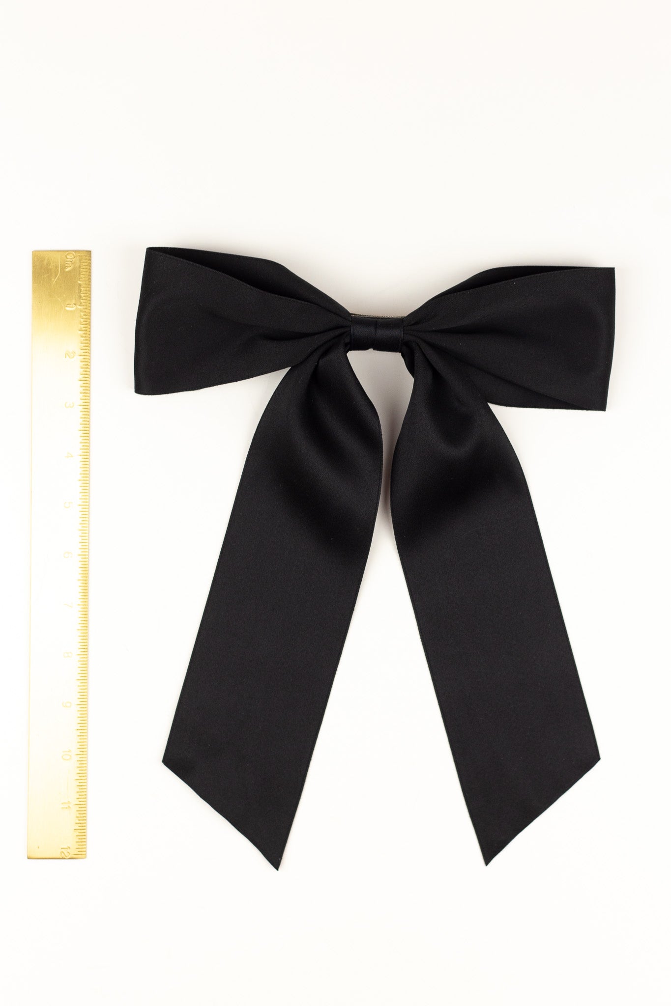 Oversized Bailee Matte Satin Bow