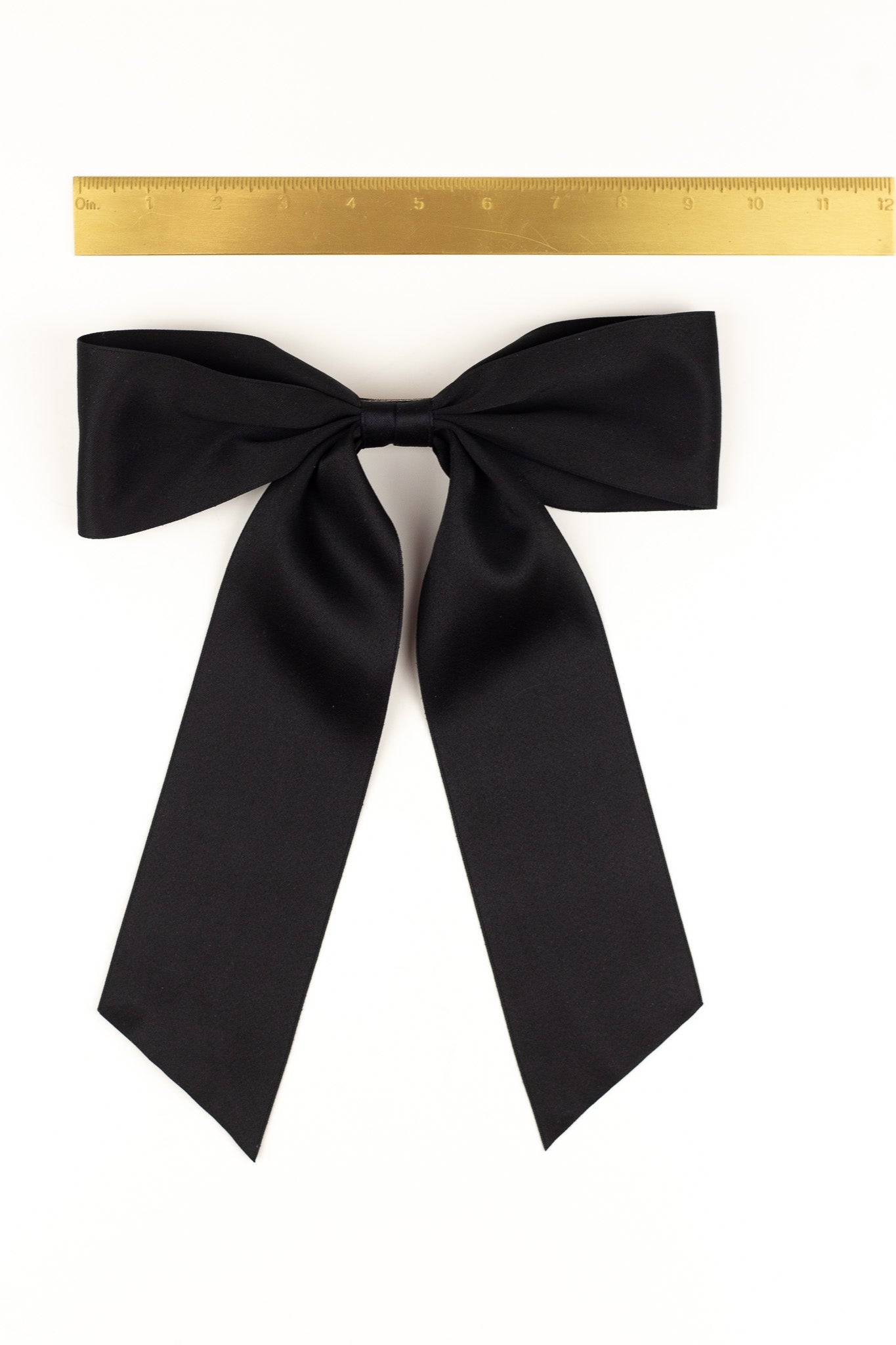 Oversized Bailee Matte Satin Bow