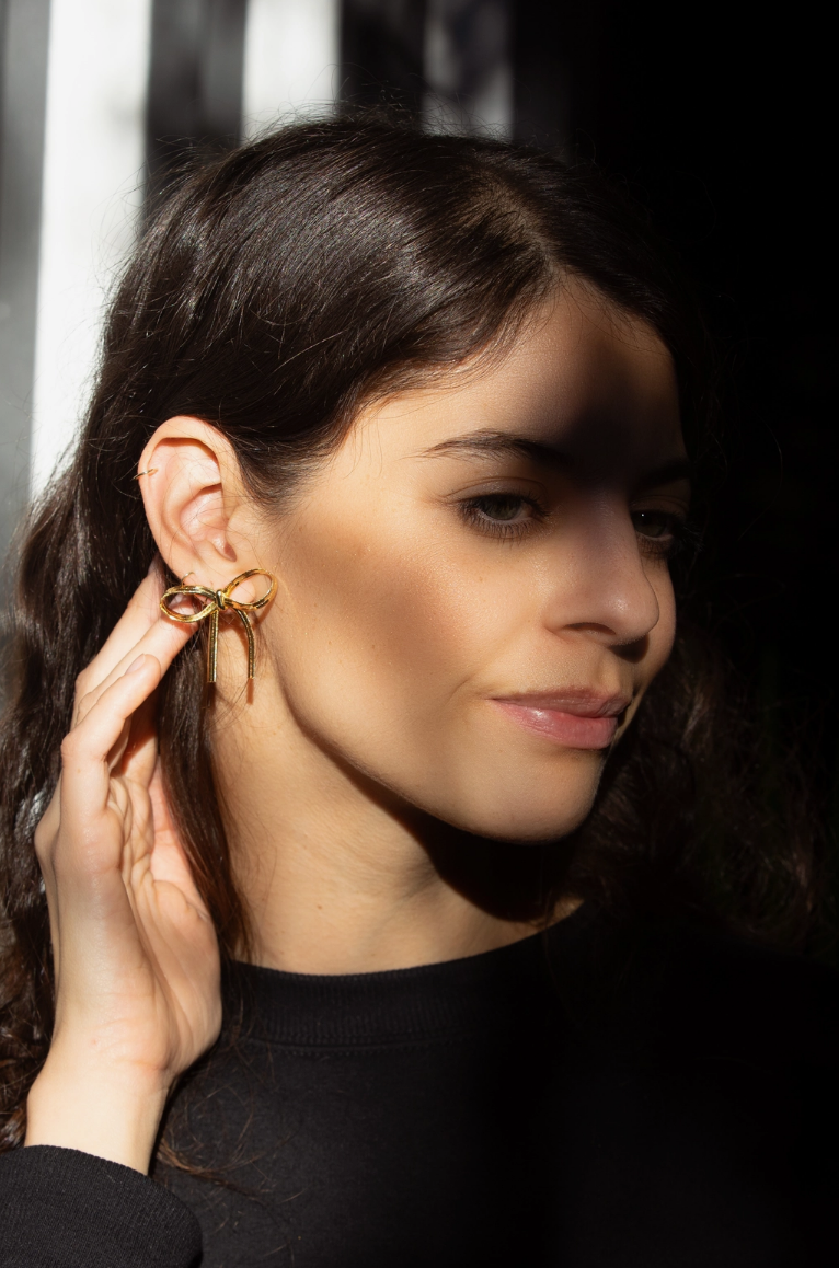 The Bow is Mine Stud Earrings