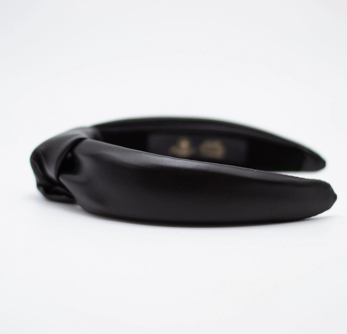 Vegan Leather Knotted Headband