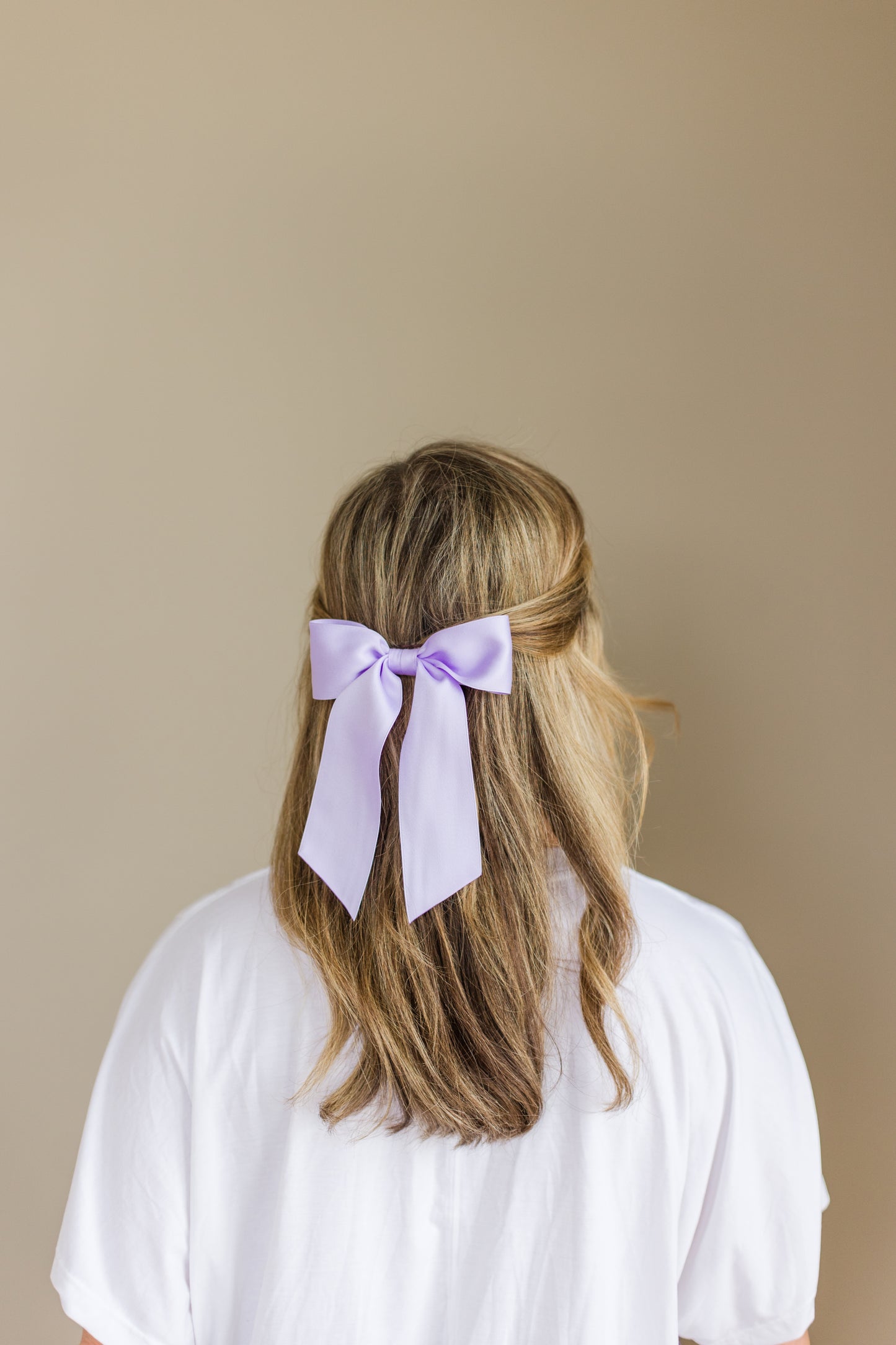 Bailee Matte Satin Bow