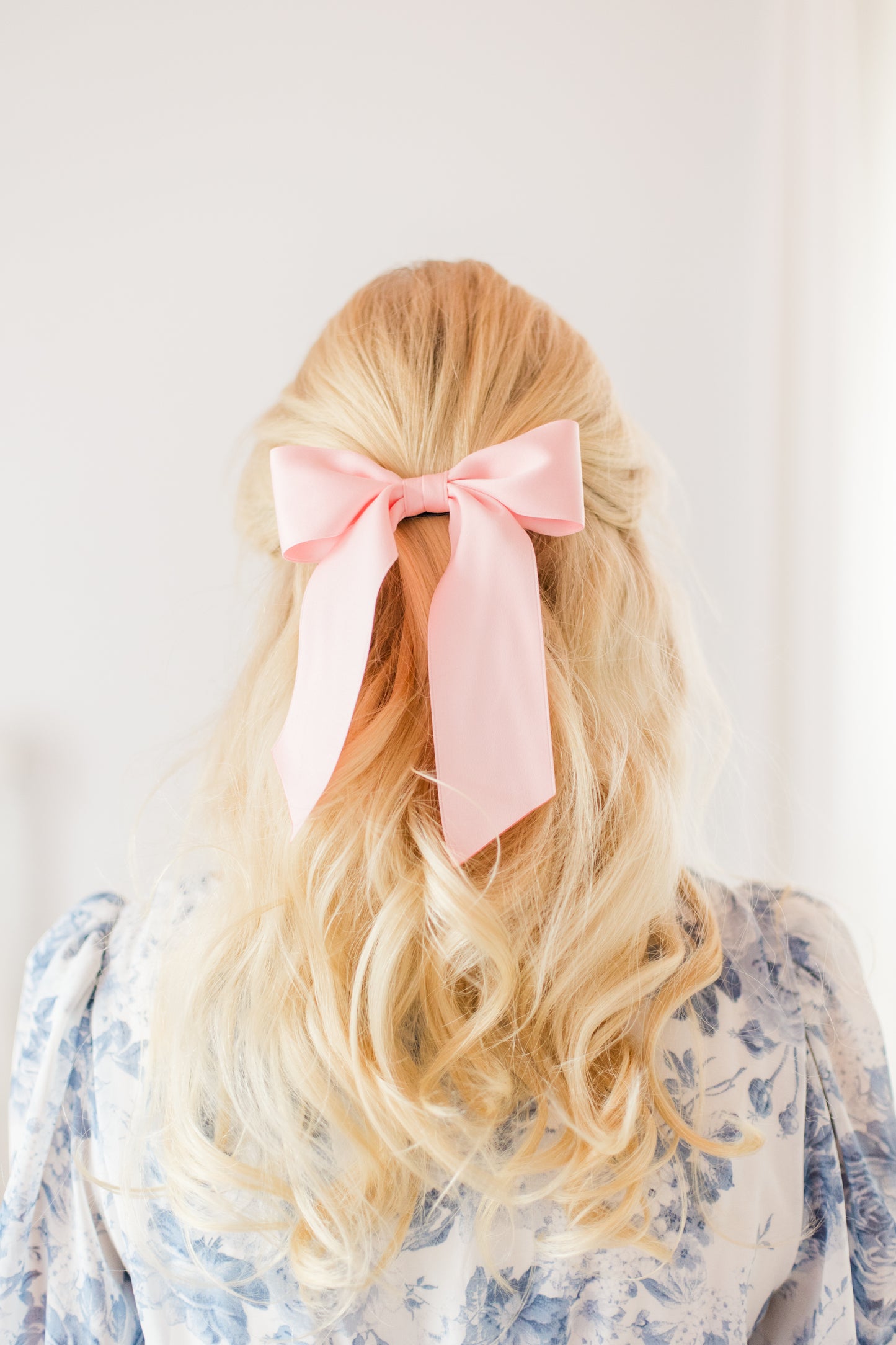Bailee Matte Satin Bow