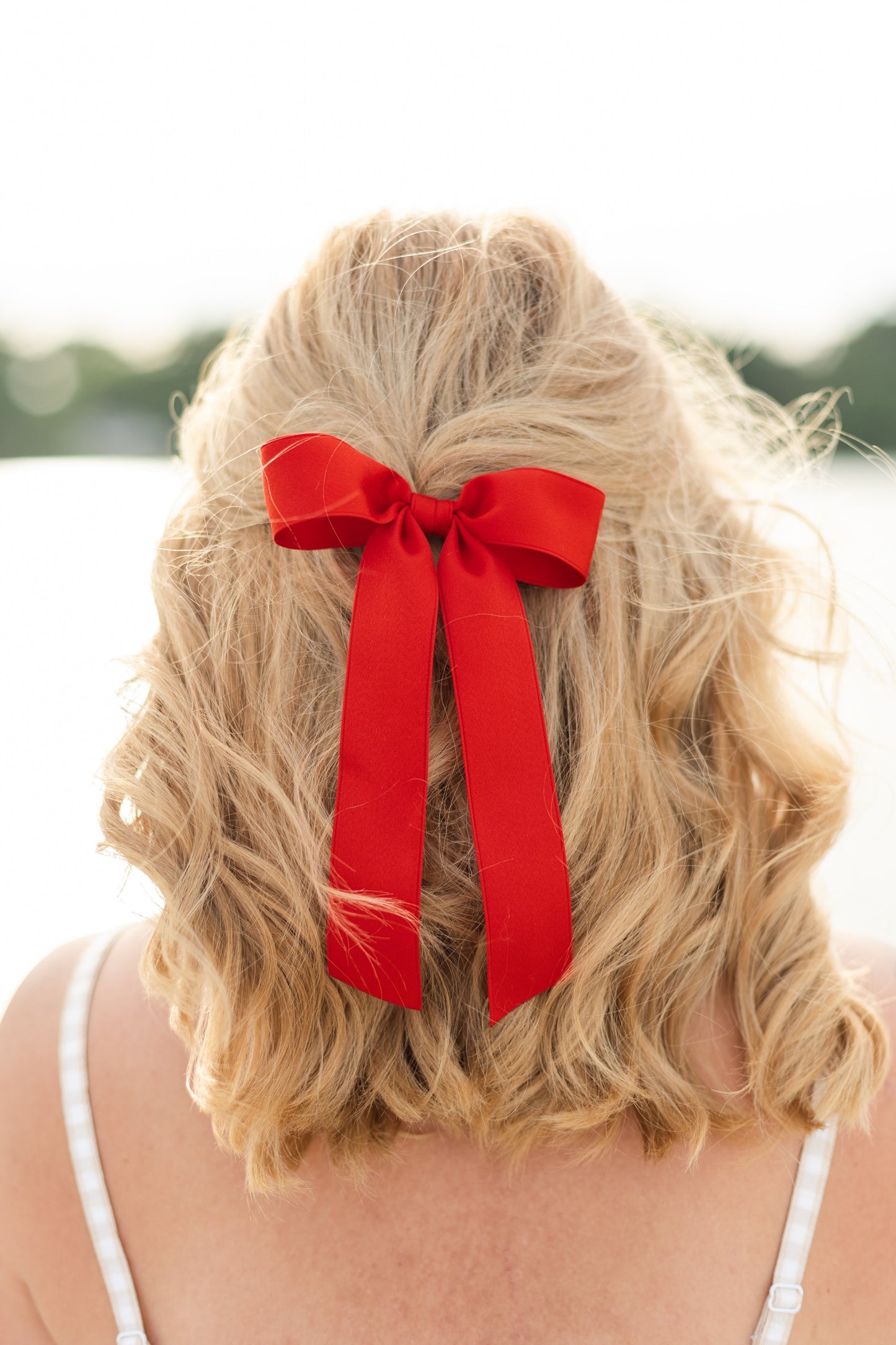 Florence Matte Satin Bow