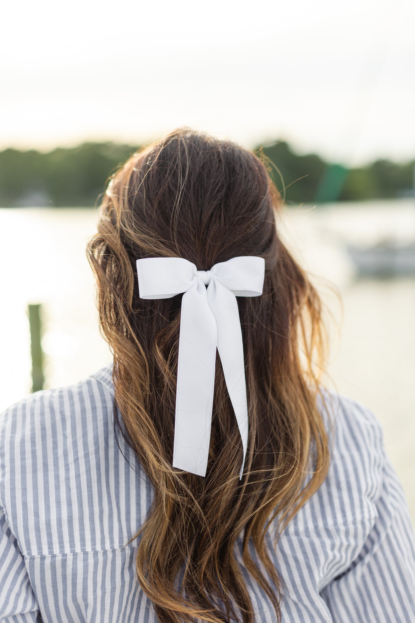 Florence Matte Satin Bow