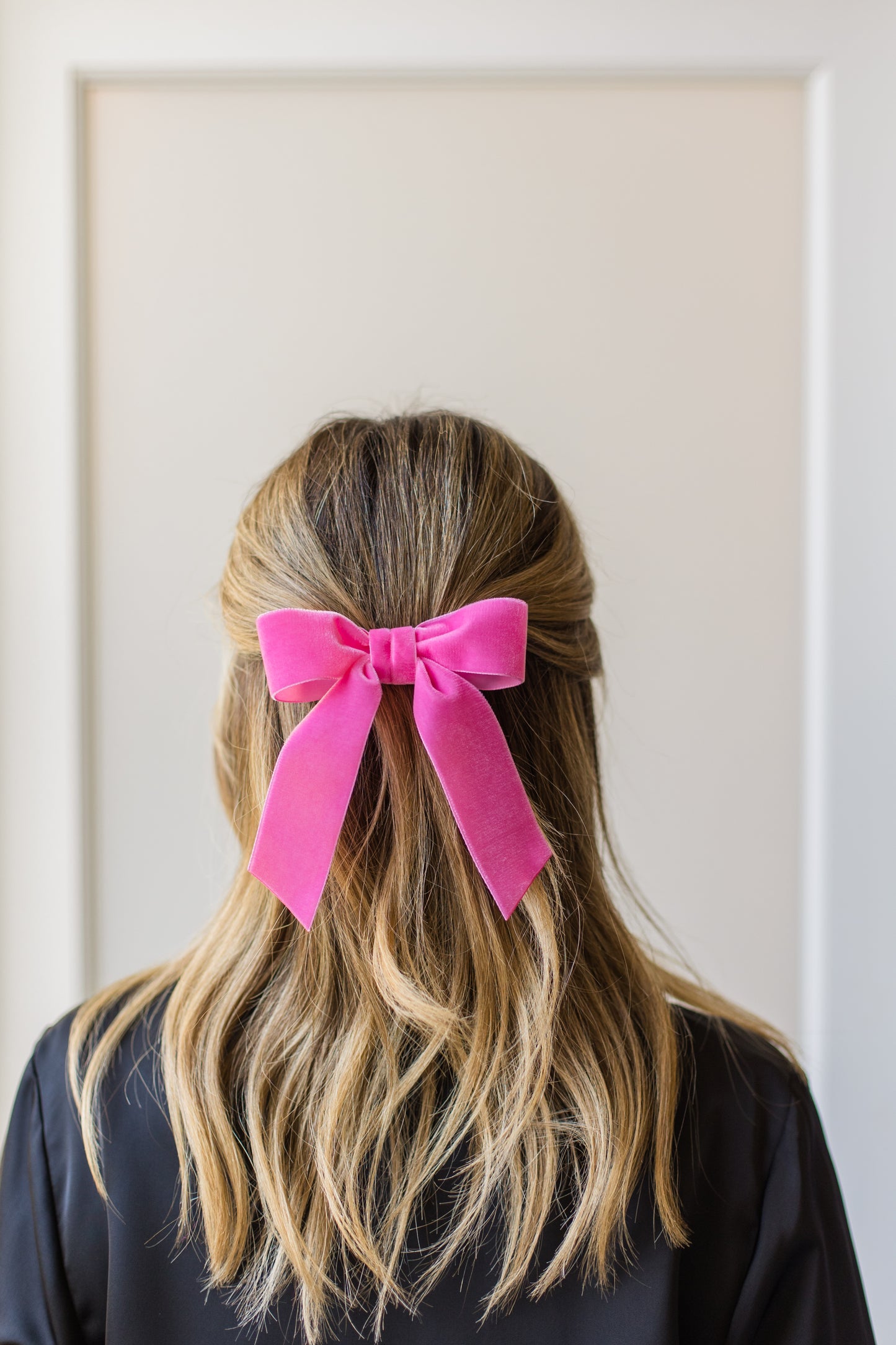 Delora Velvet Bow
