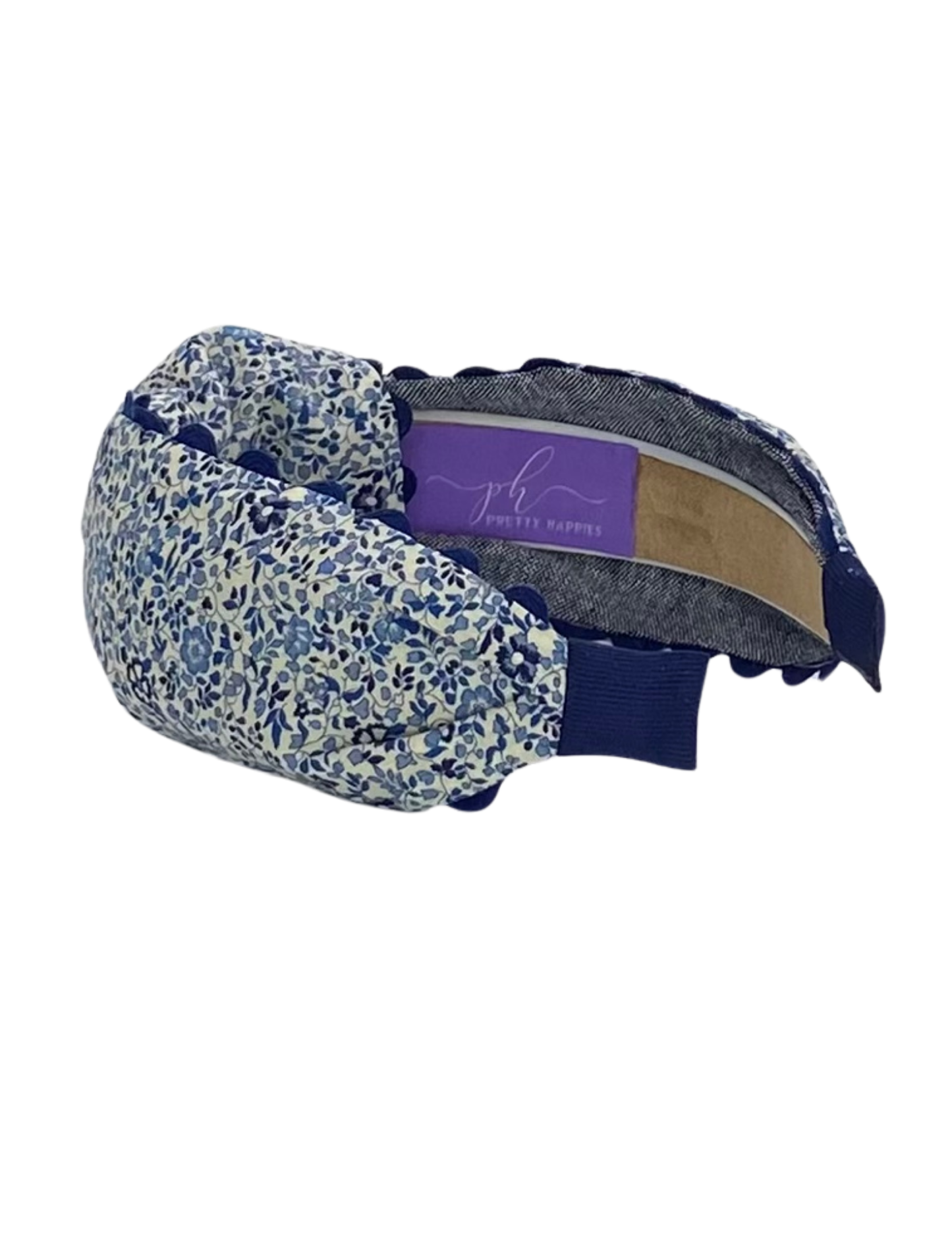 Navy Liberty of London Knotted Headband