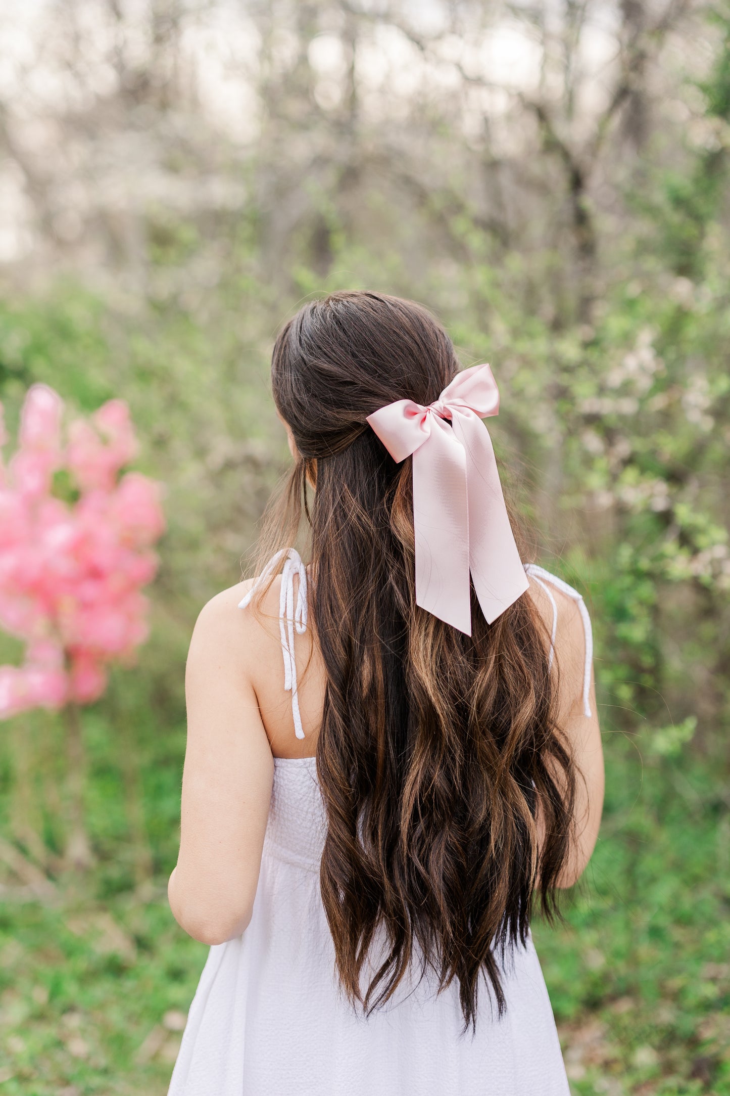 Wren Signature Satin Bow Barrette
