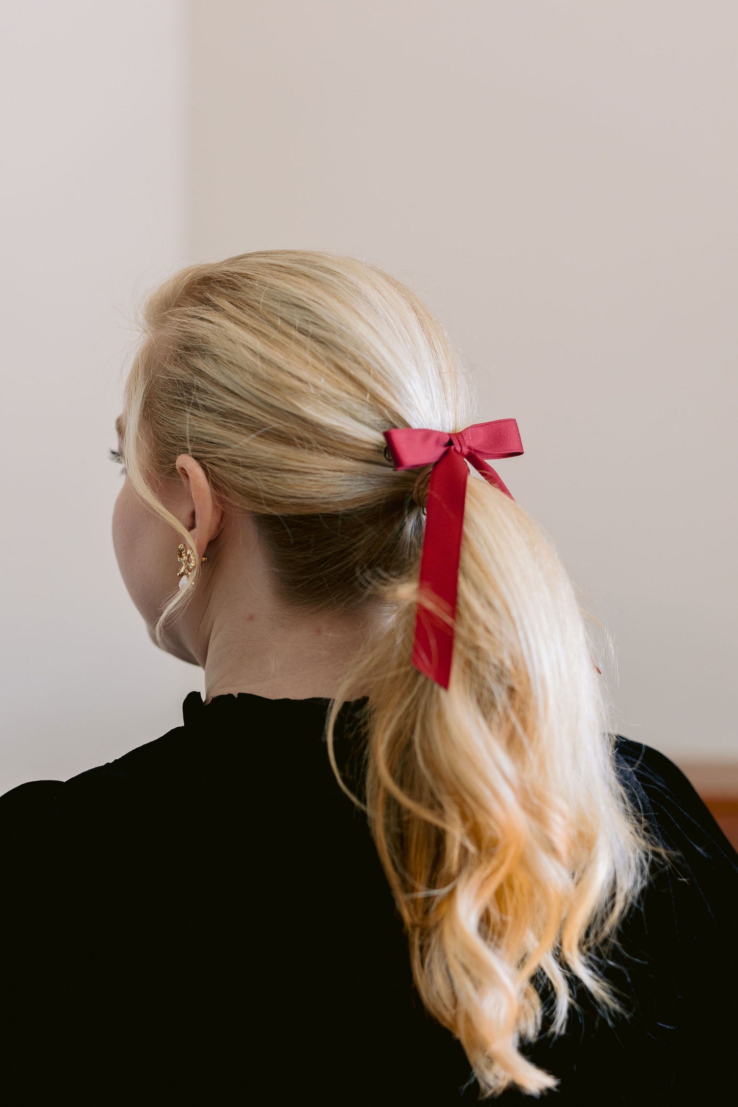 Micro Florence Matte Satin Bow