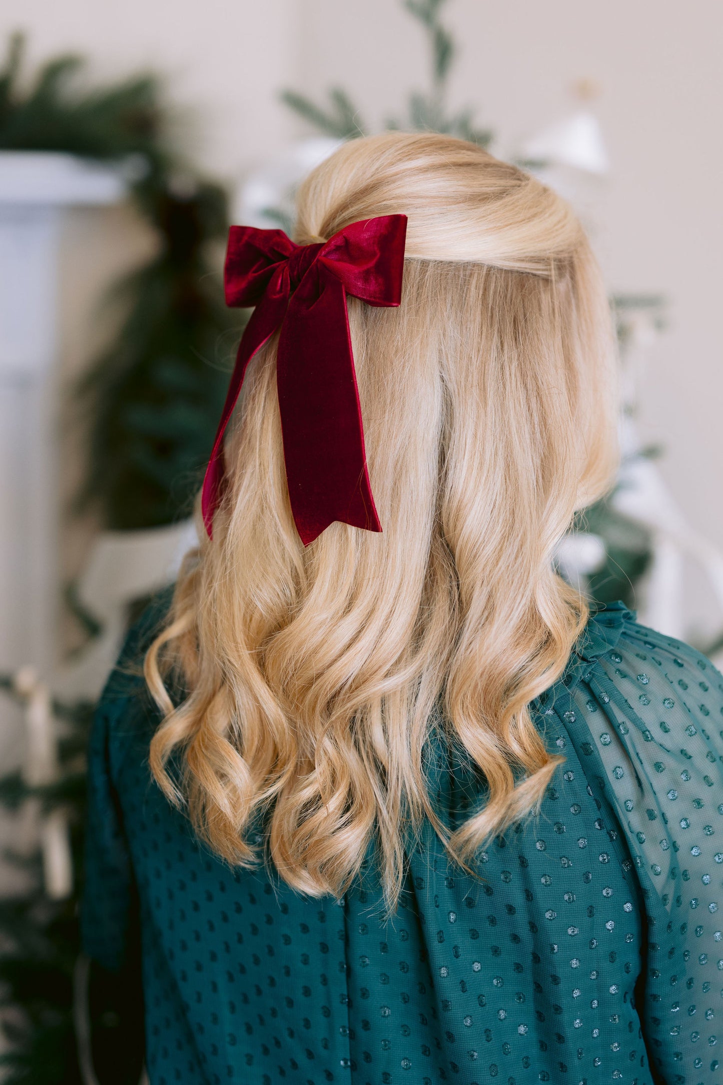 Bailee Velvet Bow