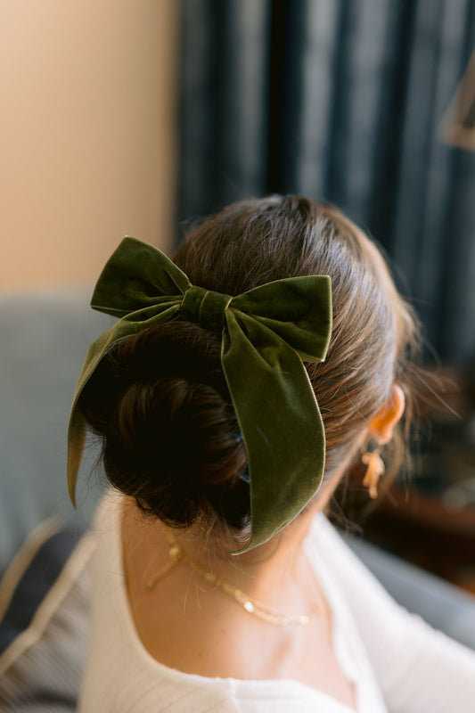 Bailee Velvet Bow