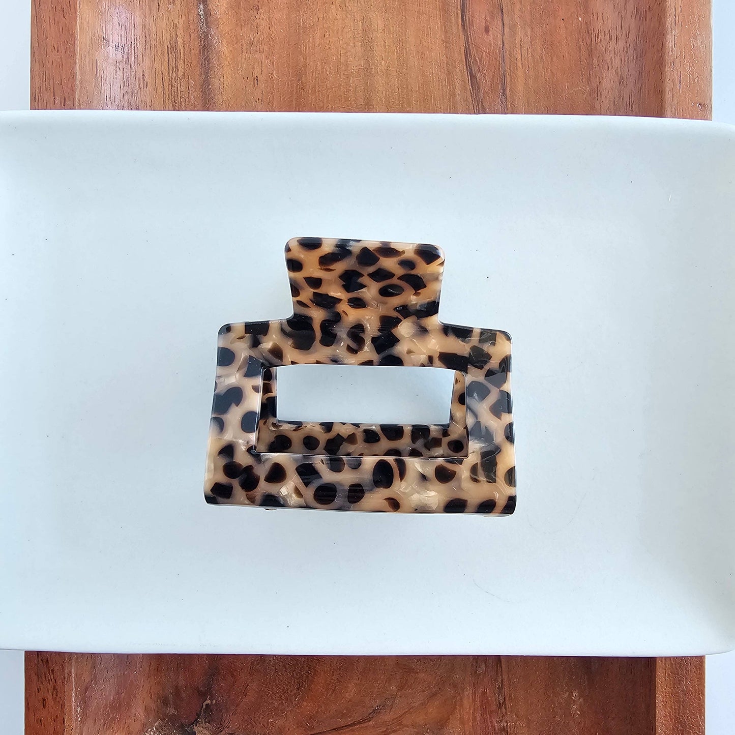 Carly Leopard Print Hair Claw