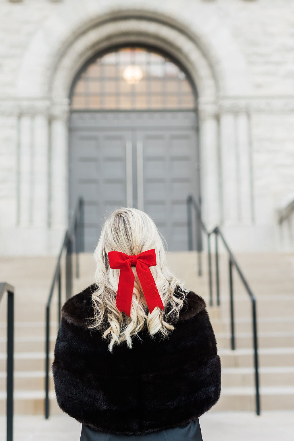 Bailee Velvet Bow
