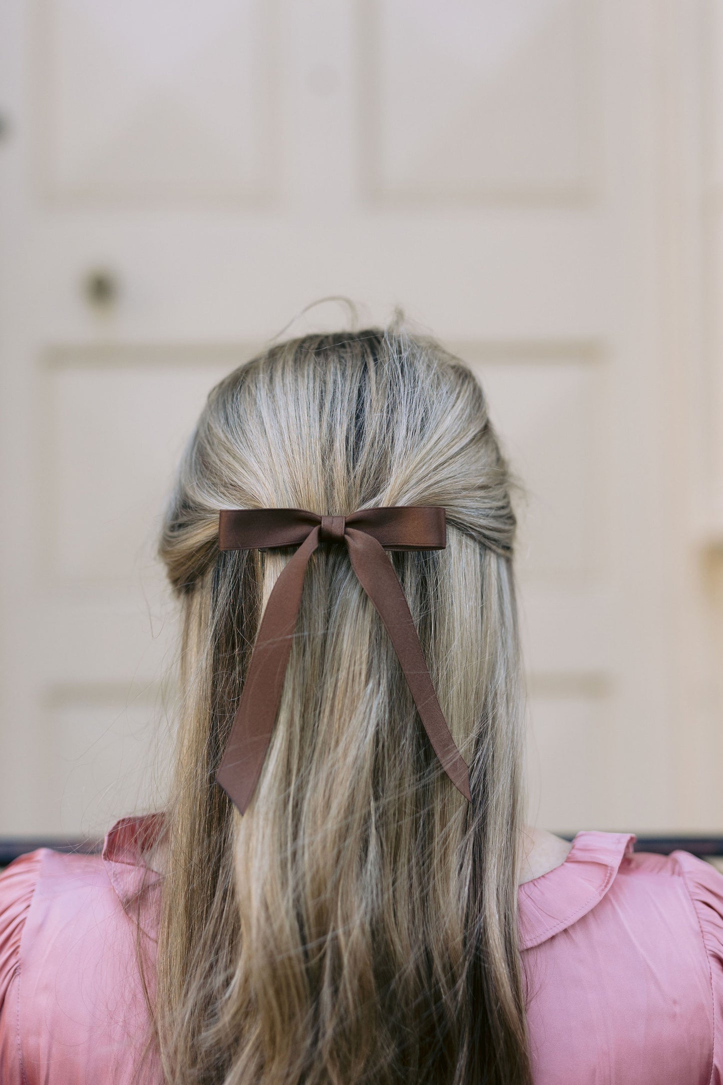 Micro Florence Matte Satin Bow