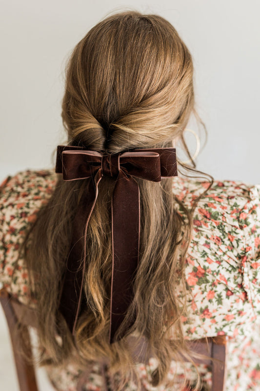 Judy Velvet Bow