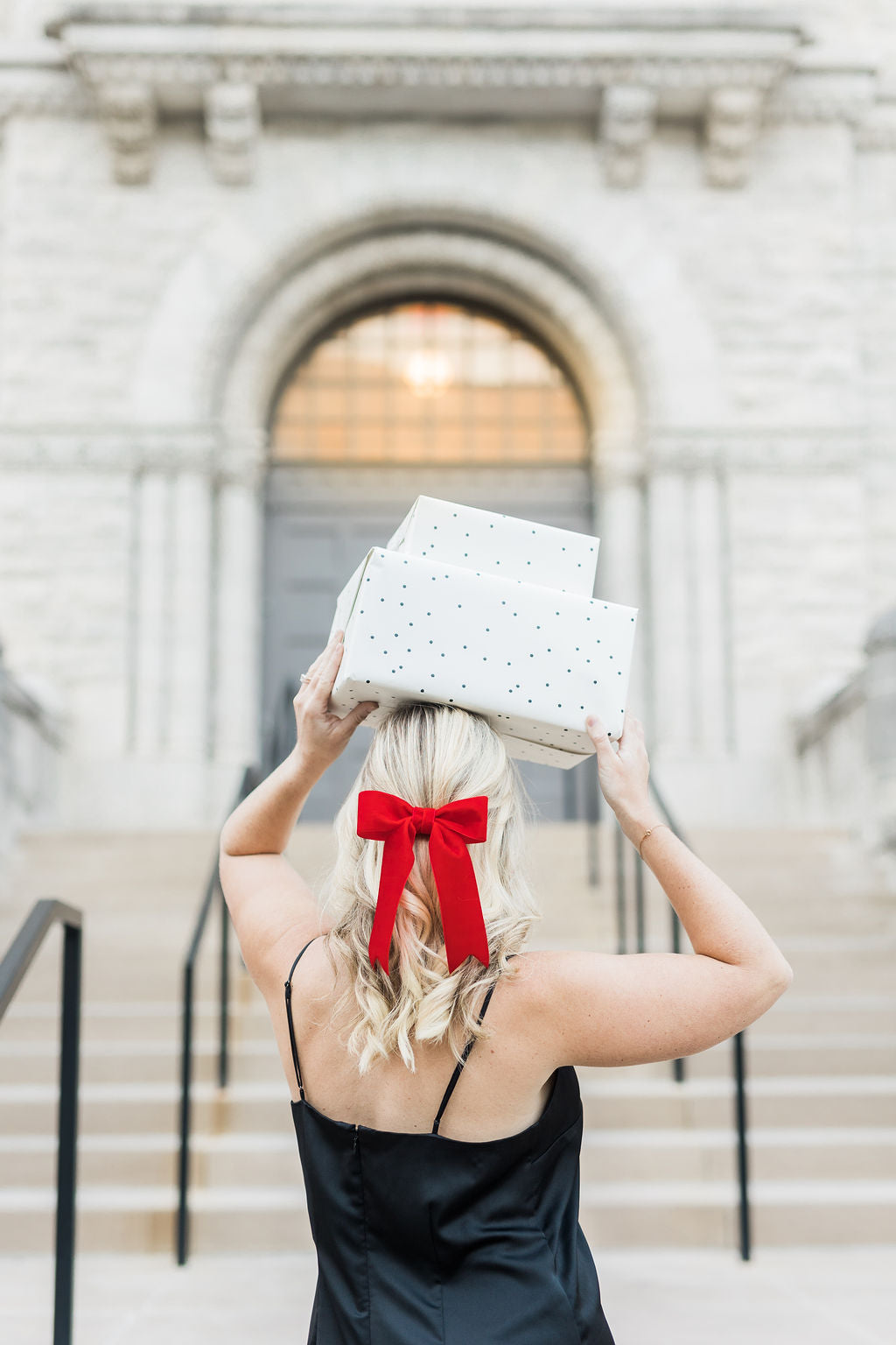 Bailee Velvet Bow