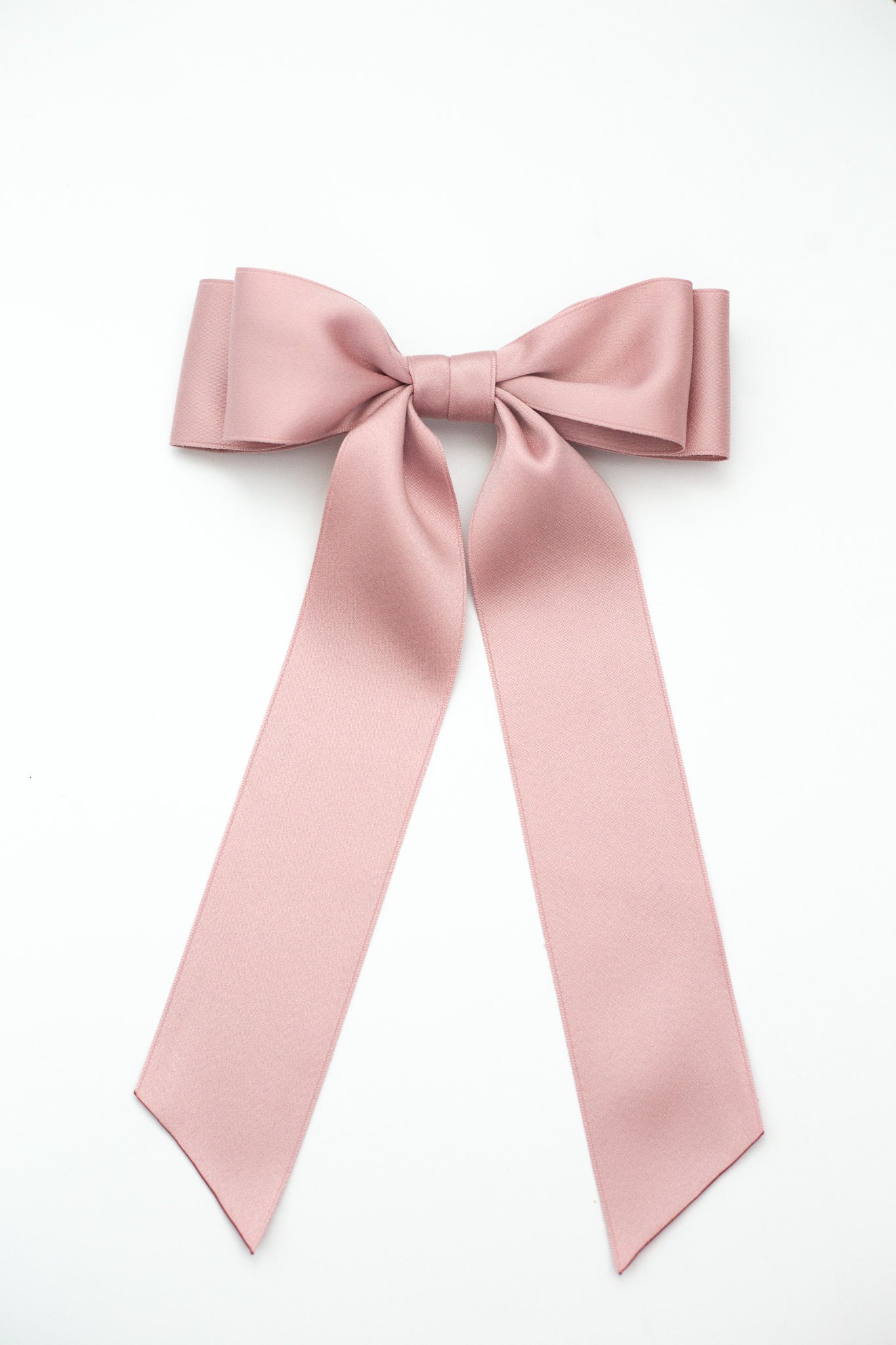 Oversized Stella Matte Satin Bow Fall 2024