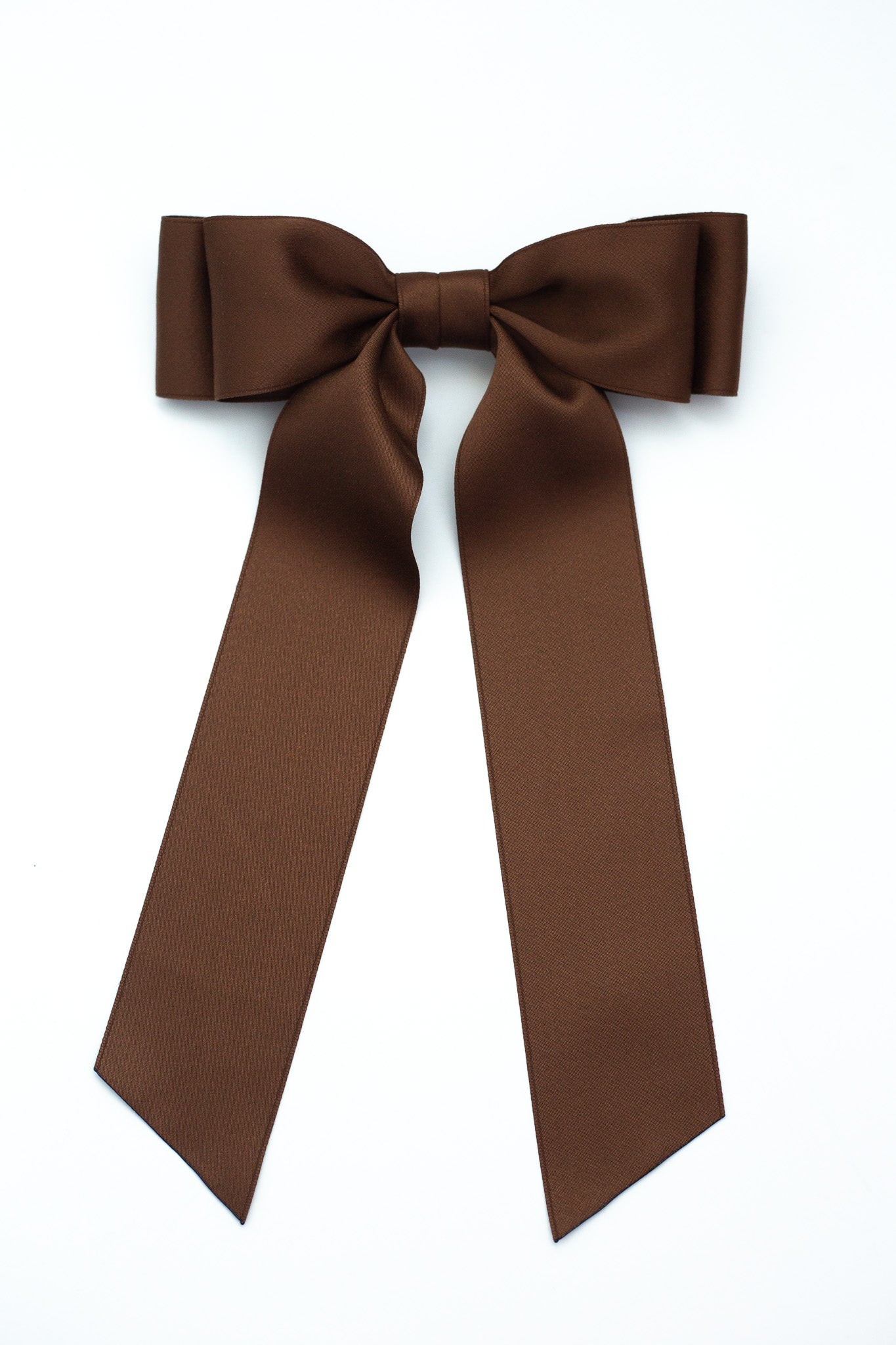 Oversized Stella Matte Satin Bow Fall 2024