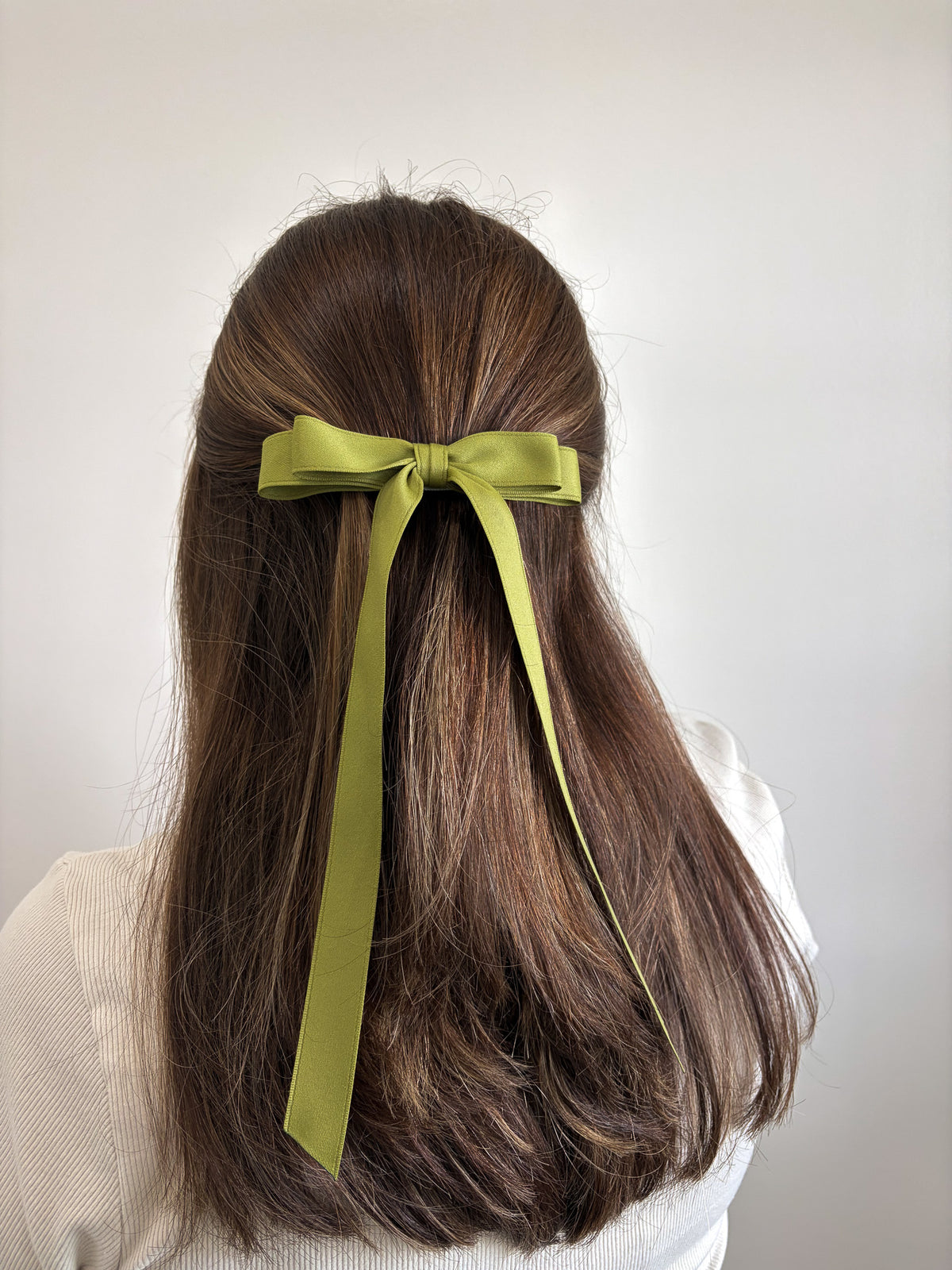 Micro Alice Matte Satin Bow