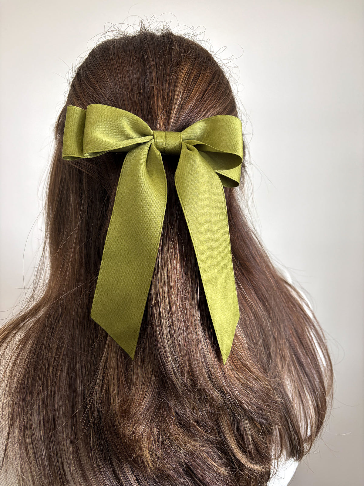 Stella Matte Satin Bow