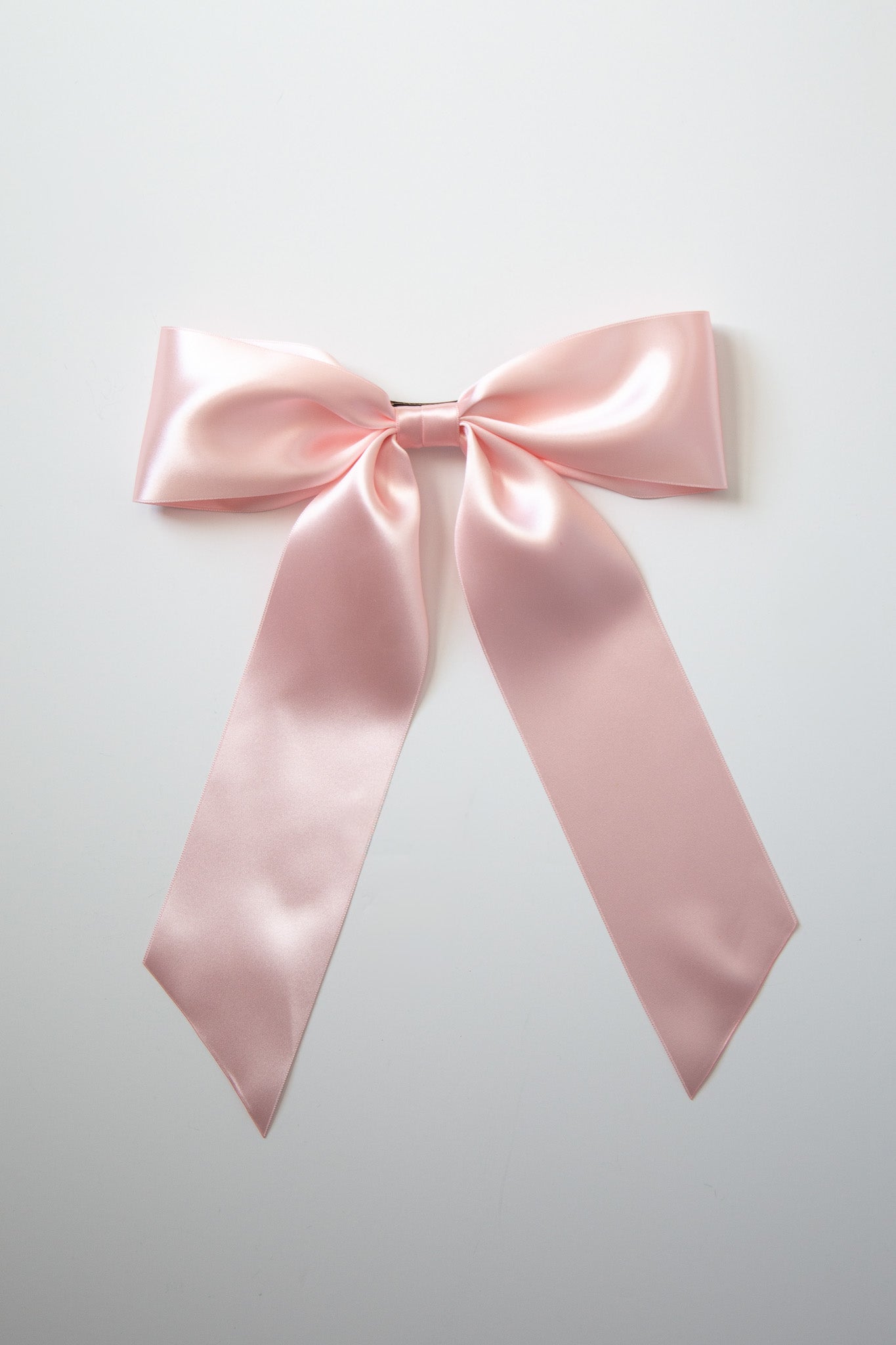 Oversized Bailee Signature Satin Bow Barrette