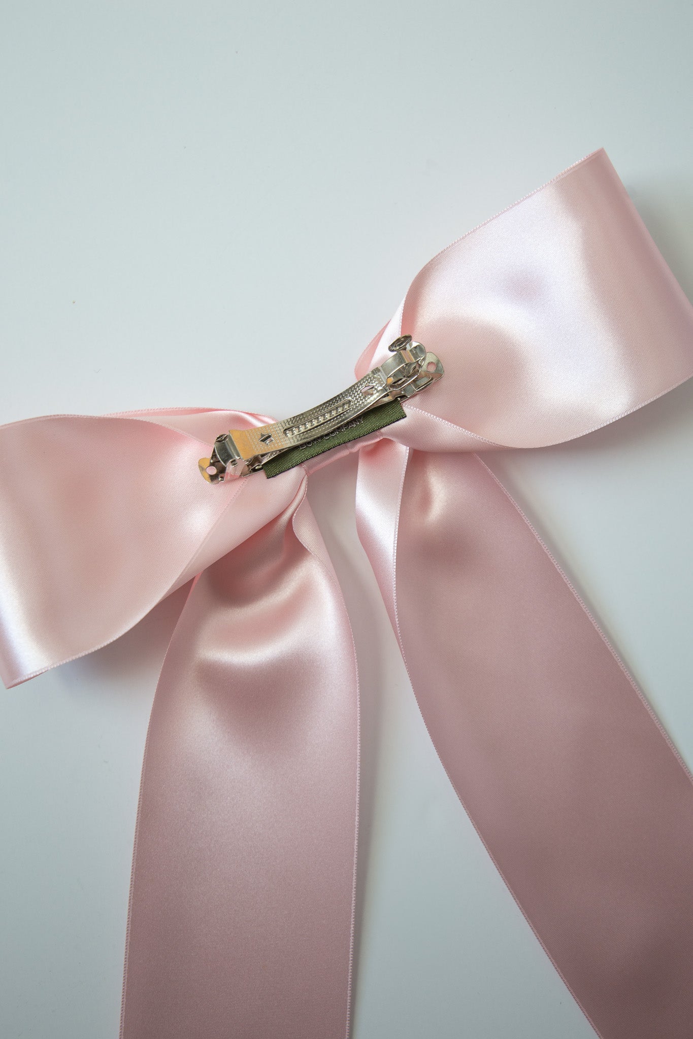 Oversized Bailee Signature Satin Bow Barrette