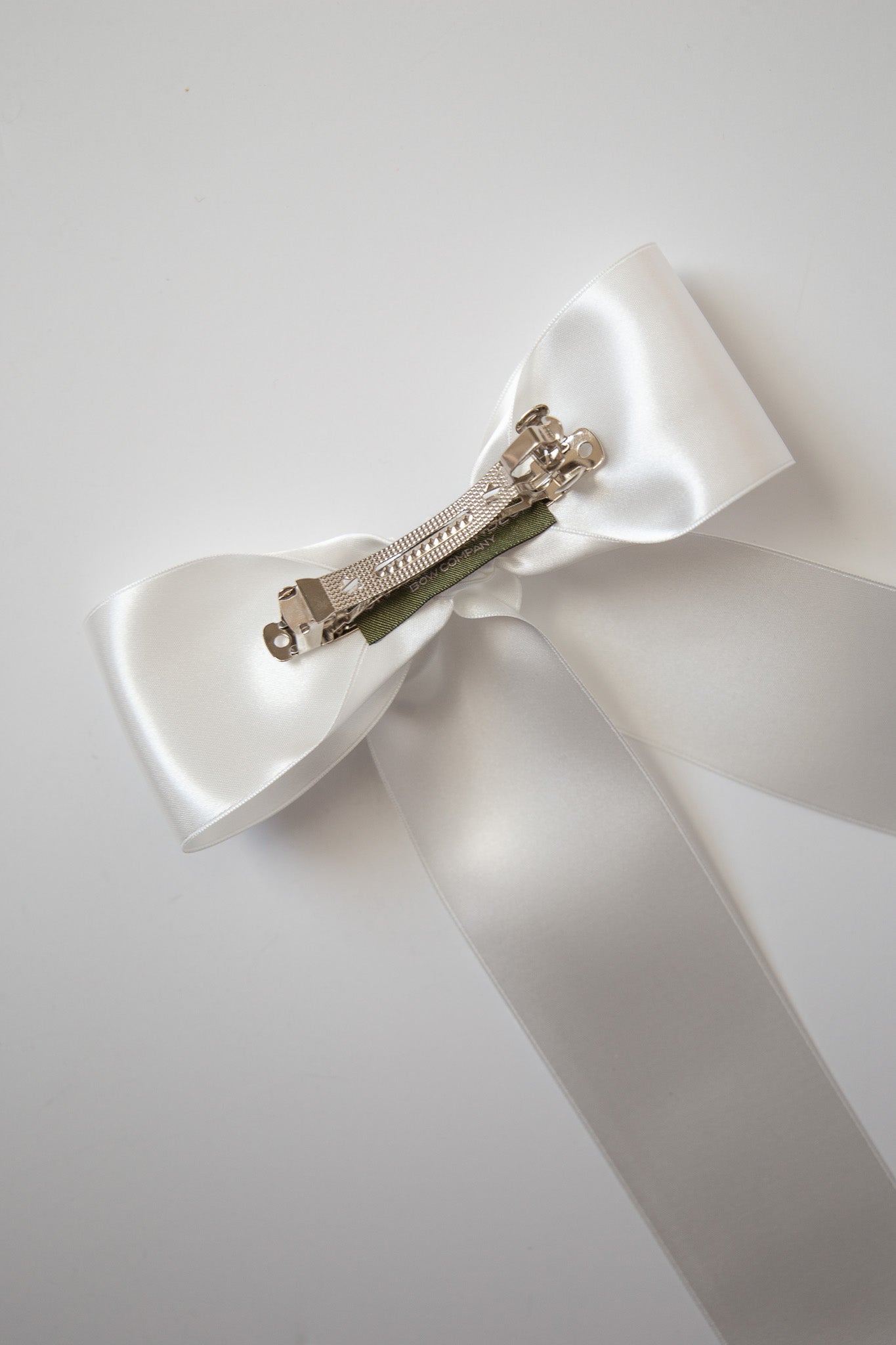 Wren Signature Satin Bow Barrette