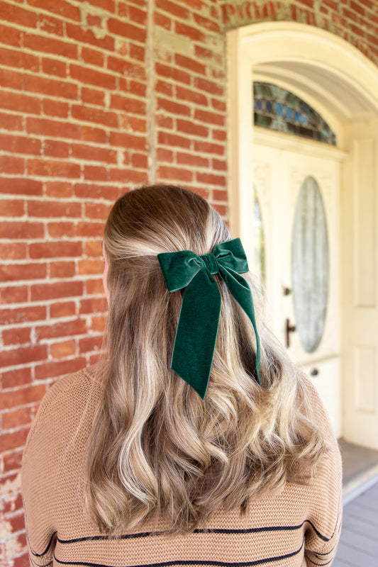 Bailee Velvet Bow