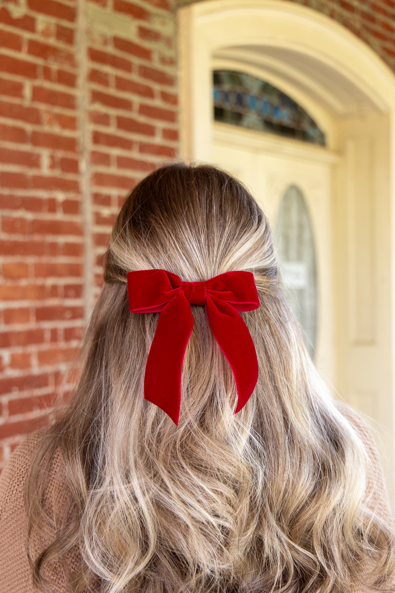 Delora Velvet Bow