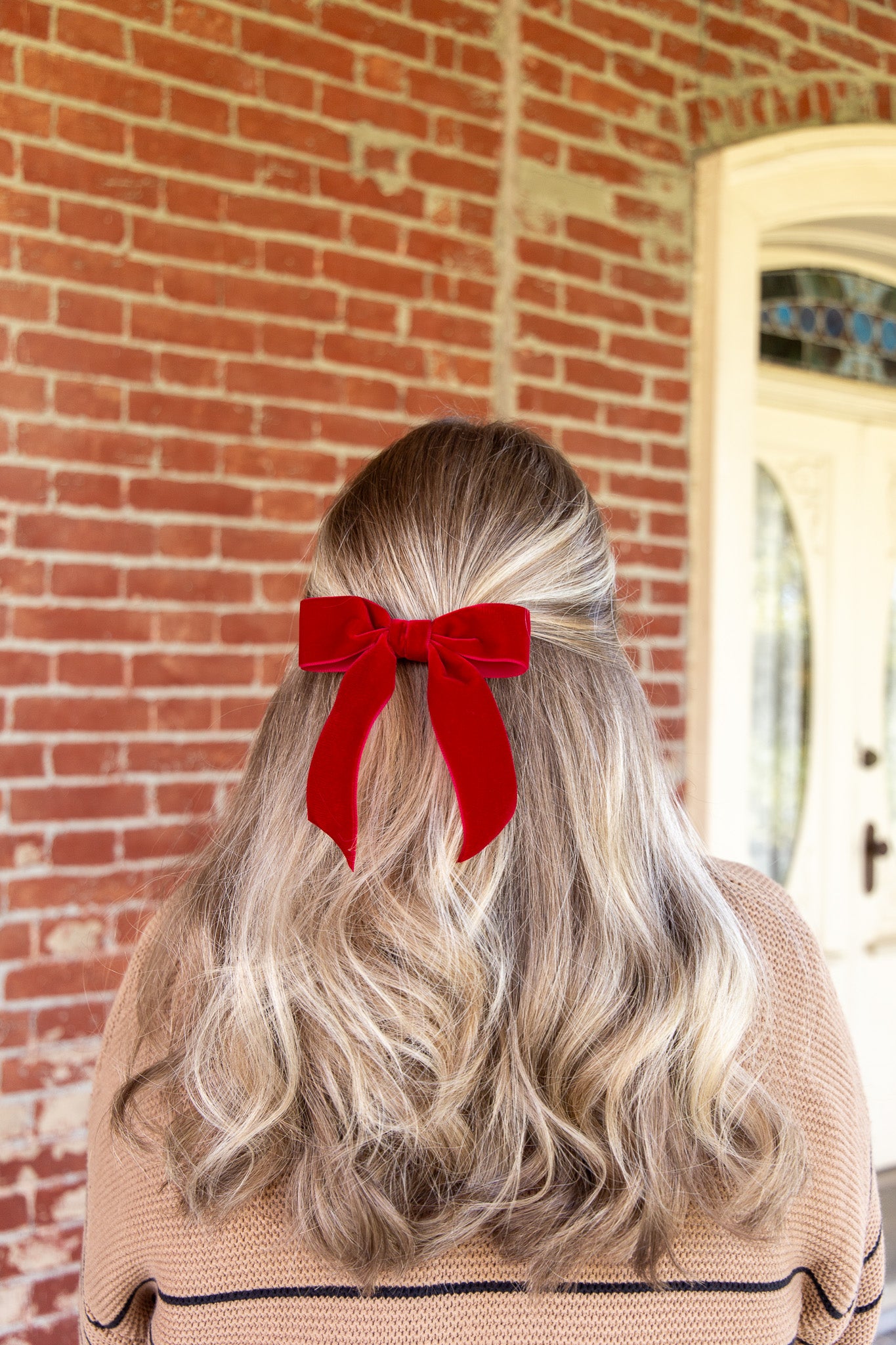 Delora Velvet Bow